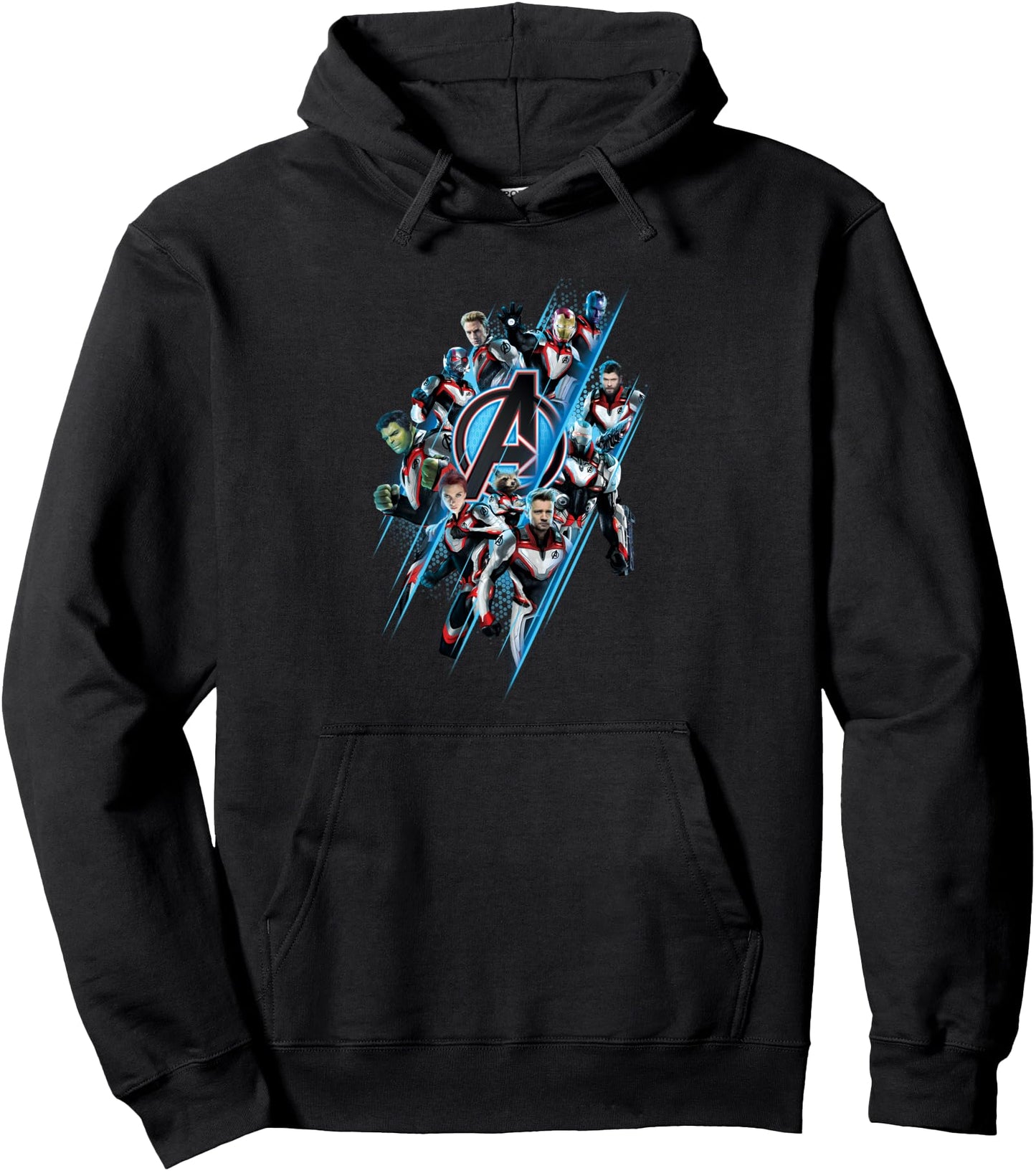 Marvel Avengers: Endgame Logo Super Heroes United Pullover Hoodie