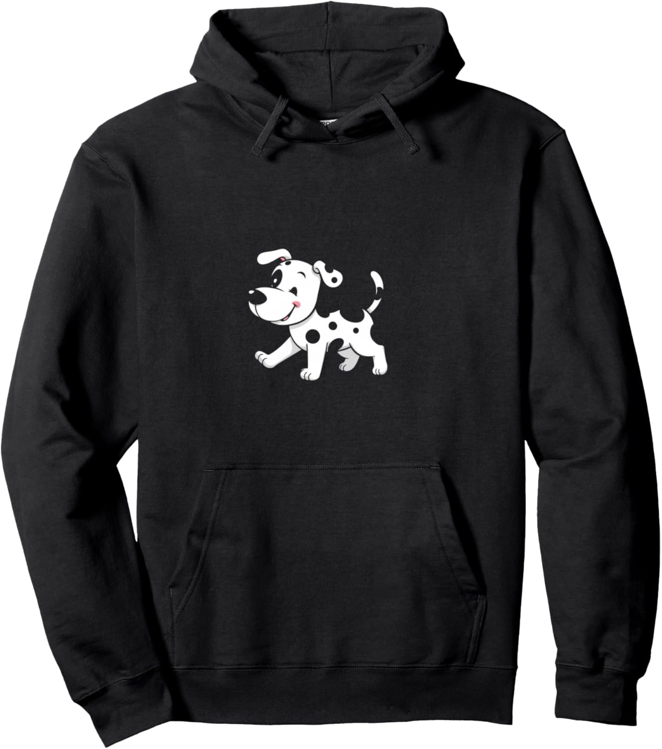 Cartoon Dalmatian Puppy Pullover Hoodie