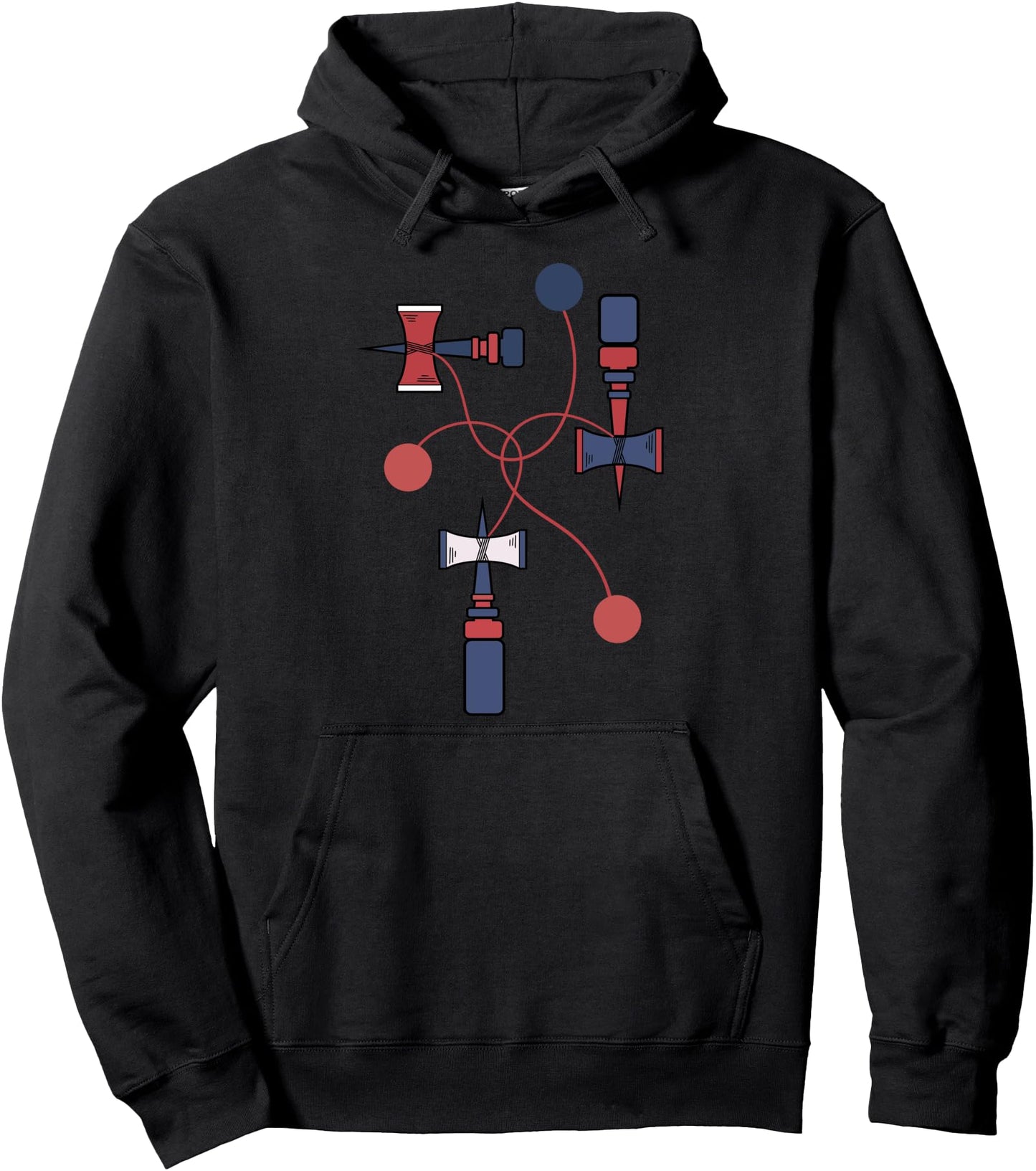 Kendama Game Player Japanese Trick Sport Pullover Hoodie