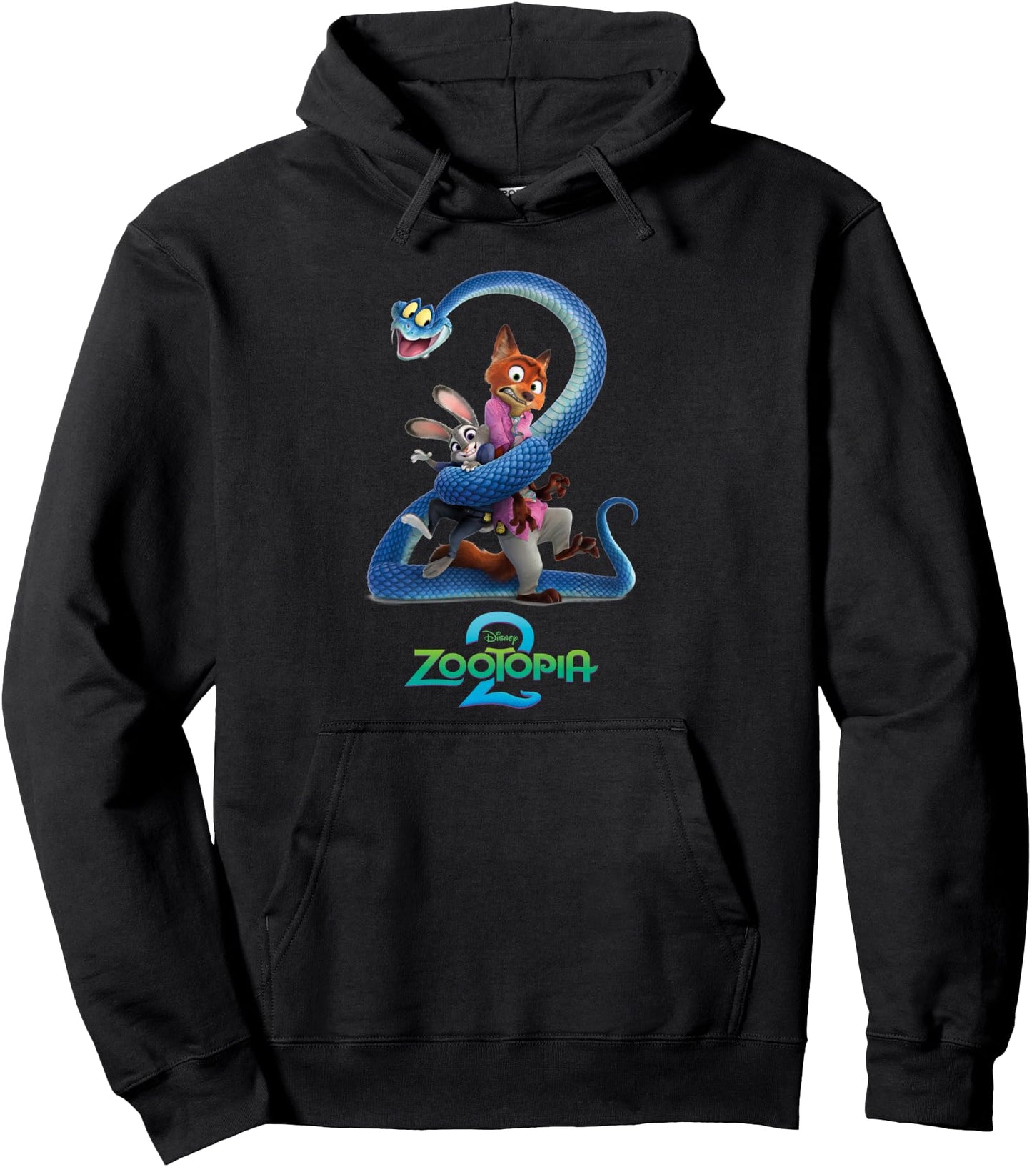 Disney Zootopia 2 Judy Hopps & Nick Wilde Entangled By Gary Pullover Hoodie