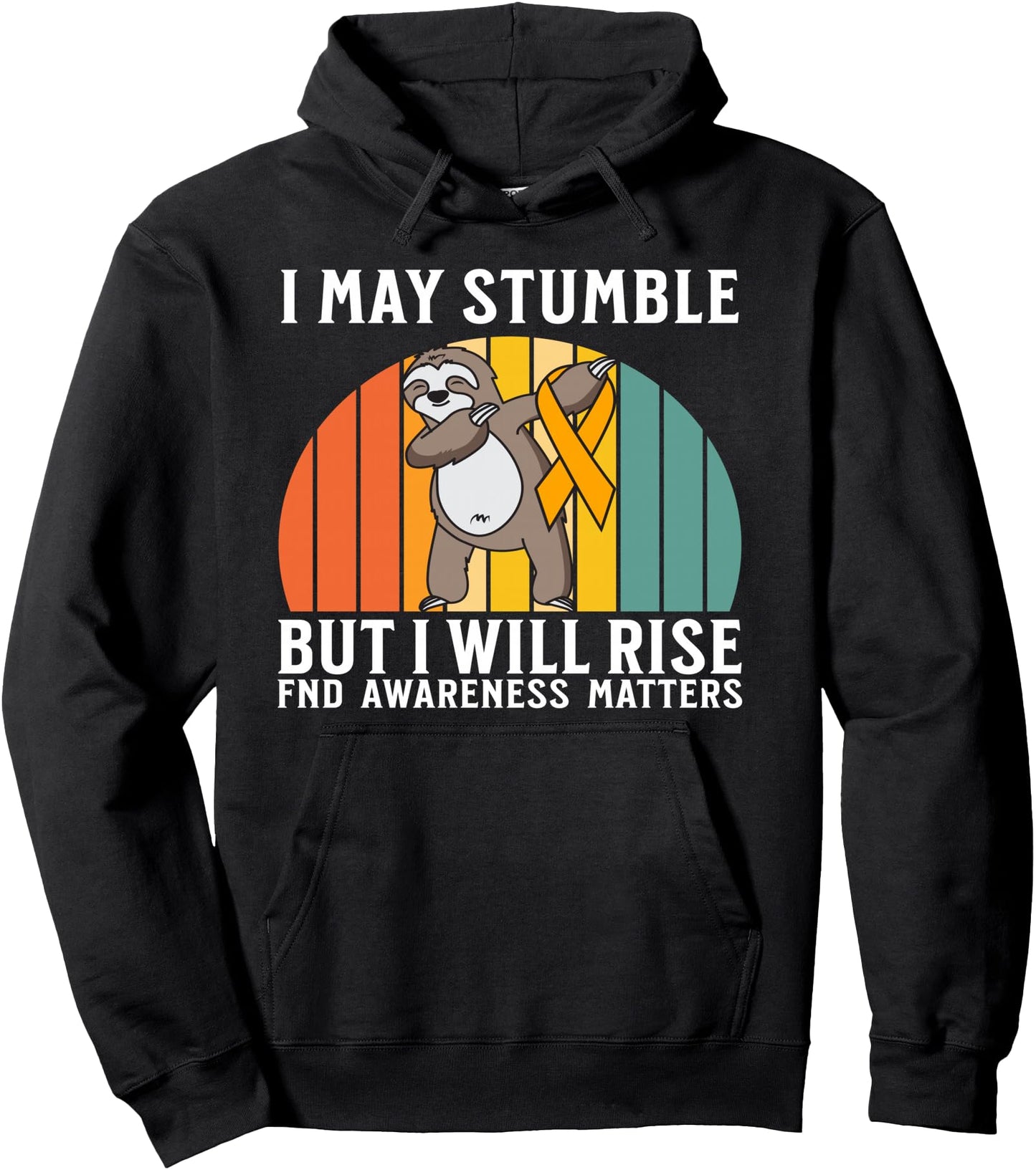 Functional Neurological Disorder Awareness FND Warrior Pullover Hoodie