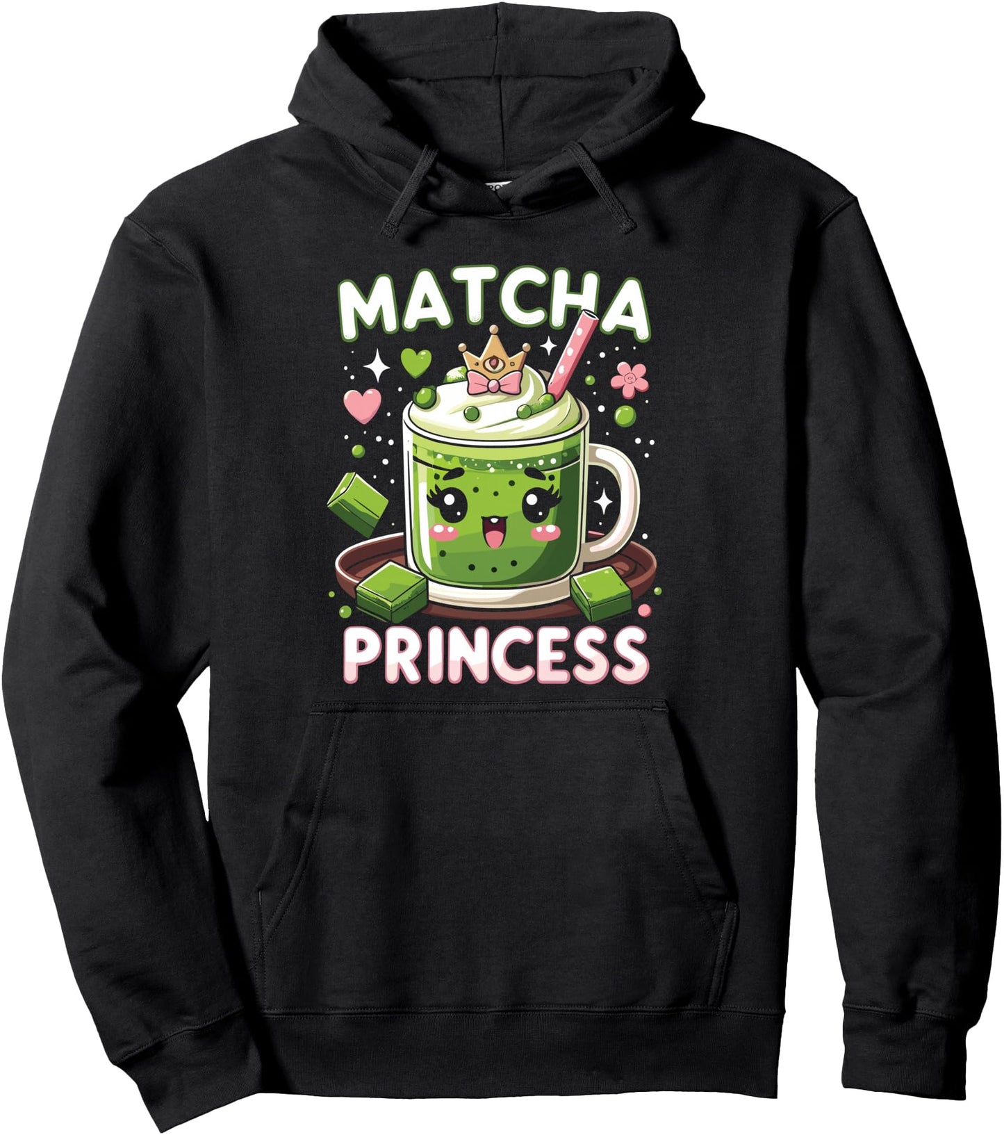 Matcha Princess Matcha Tea Pullover Hoodie
