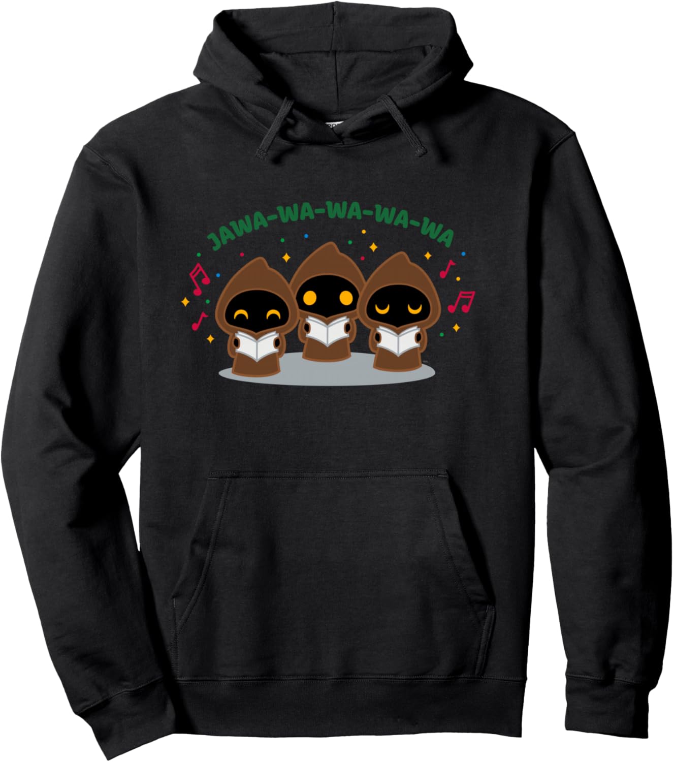 Star Wars Holiday Jawa Christmas Carol Cute Jawa-Wa-Wa-Wa Pullover Hoodie