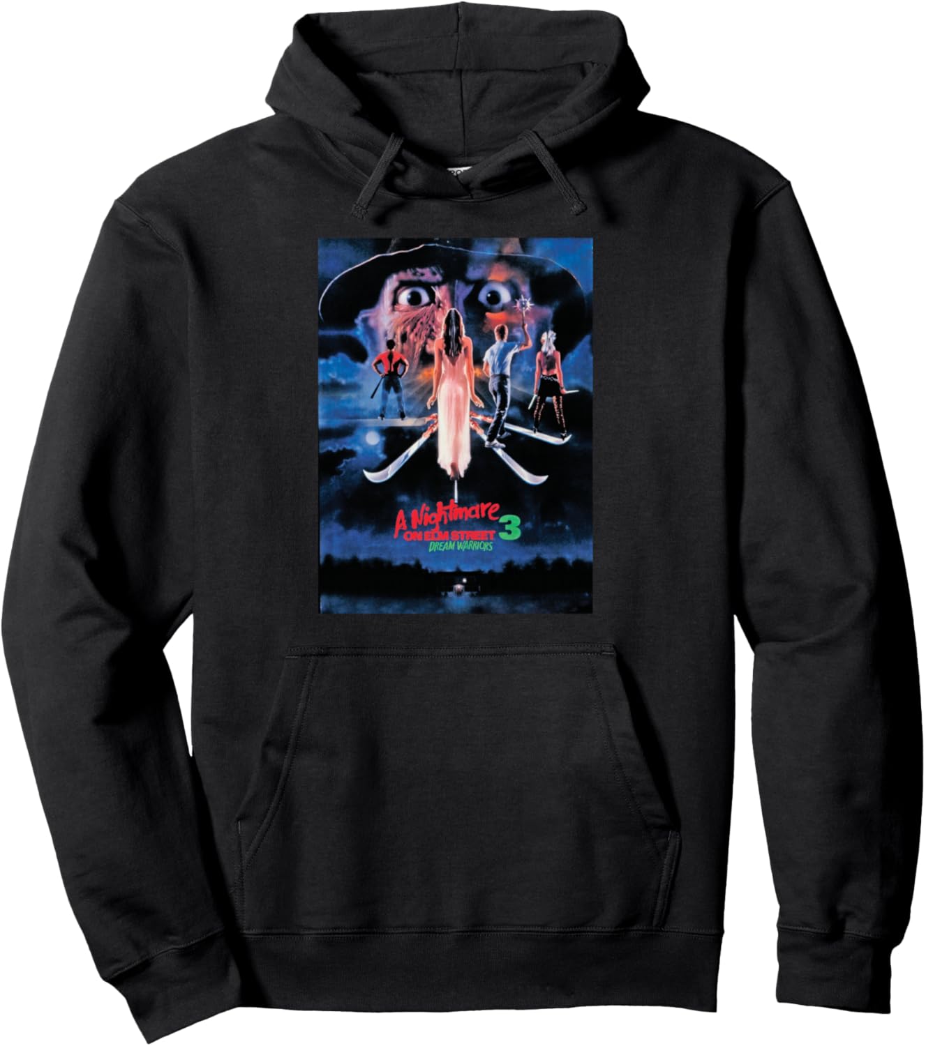A Nightmare On Elm Street 3 Dream Warriors Poster Pullover Hoodie