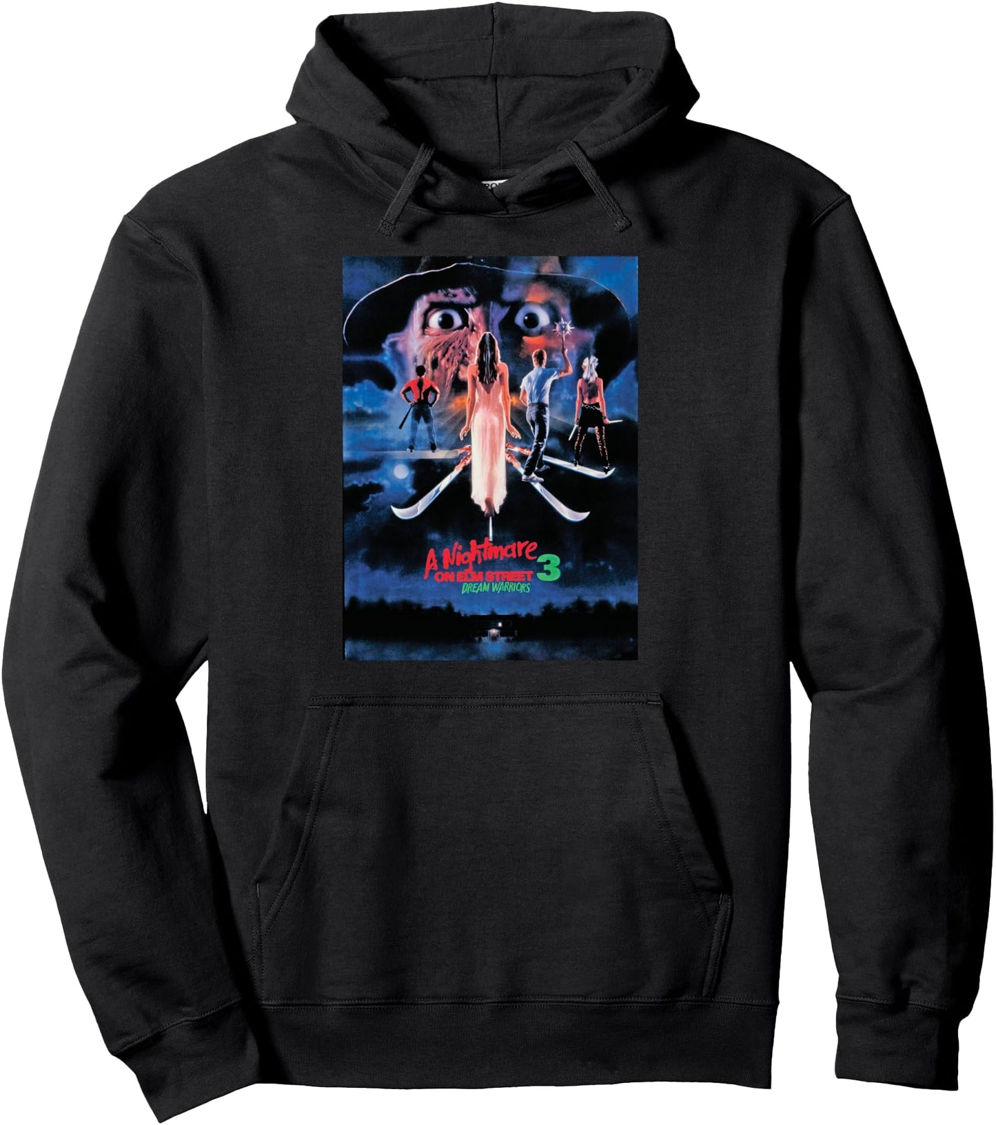 A Nightmare On Elm Street 3 Dream Warriors Poster Pullover Hoodie