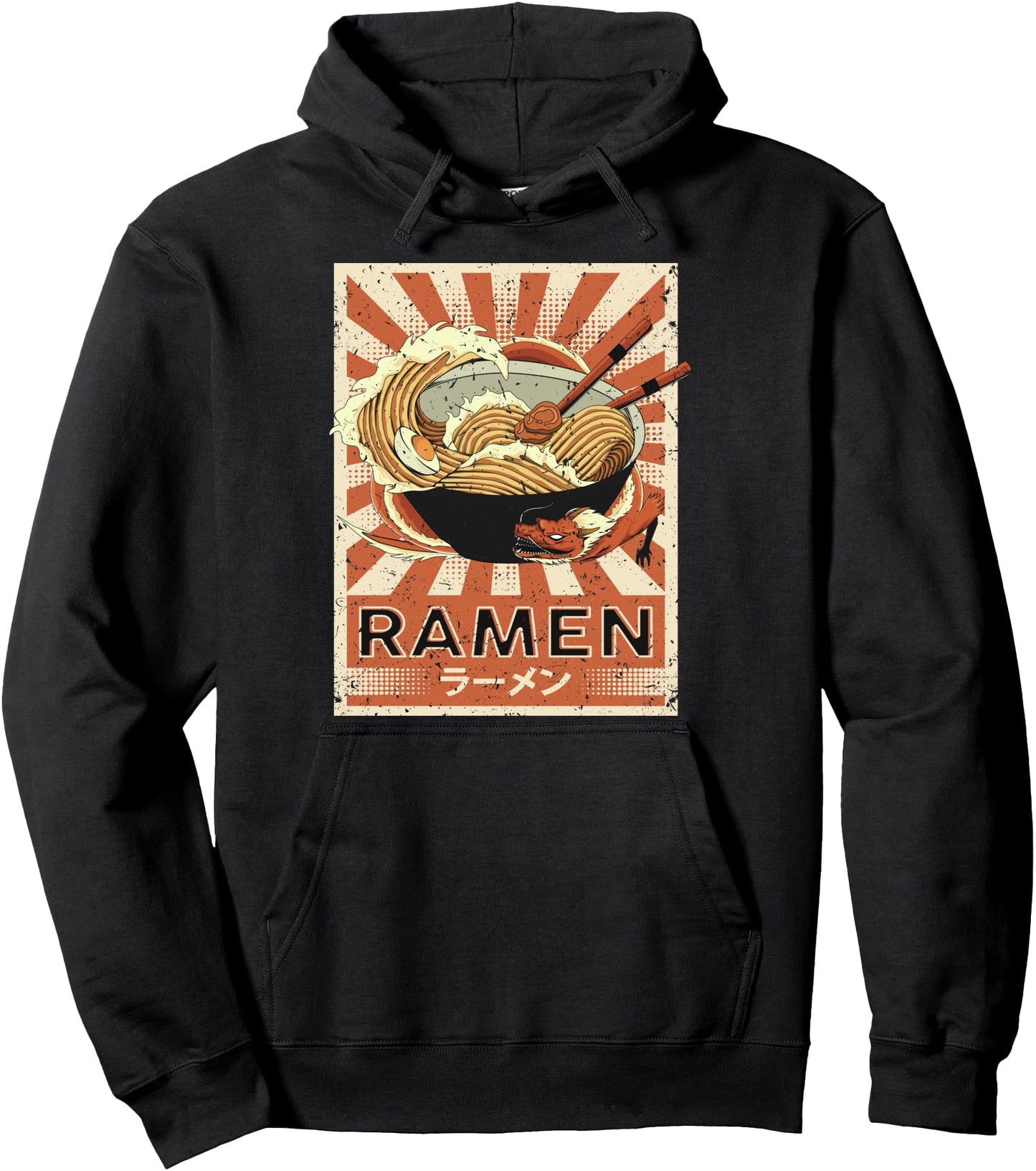 Ramen Japanese noodles soup Pullover Hoodie