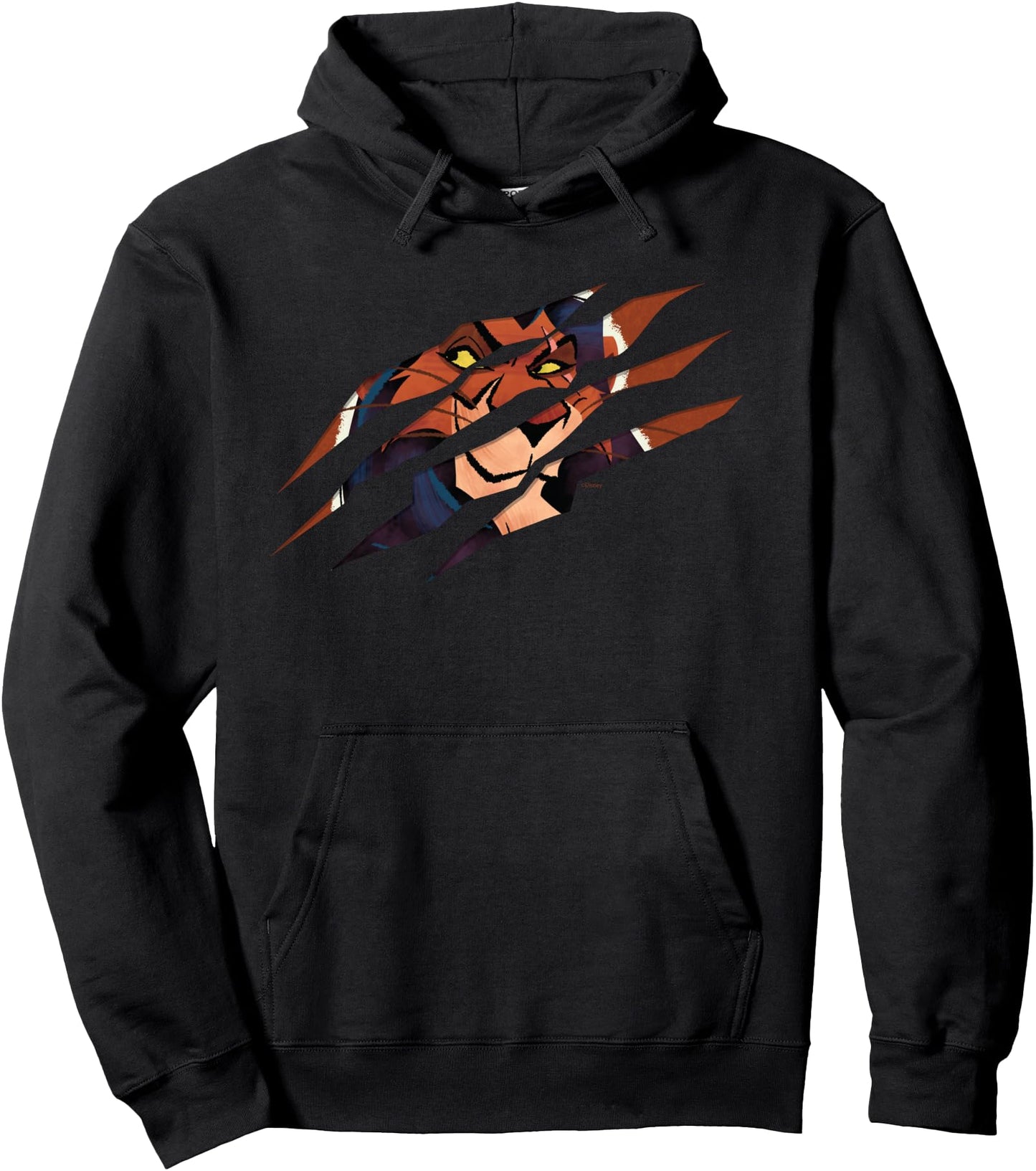 Disney Villains Scar Claw Slash The Lion King Pullover Hoodie