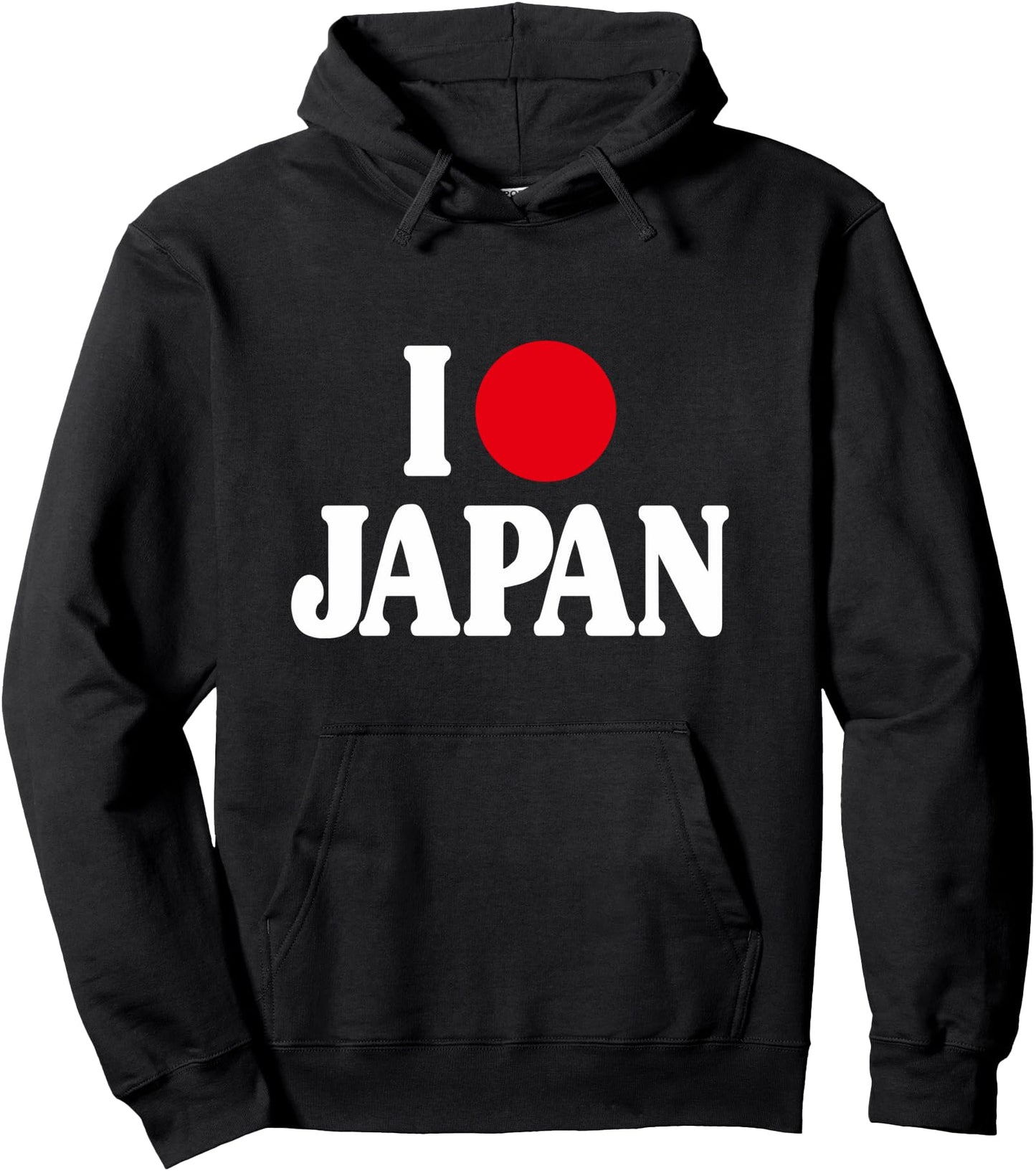 I Heart Japan I Love Japanese Flag Love Japan Kawaii Anime Pullover Hoodie