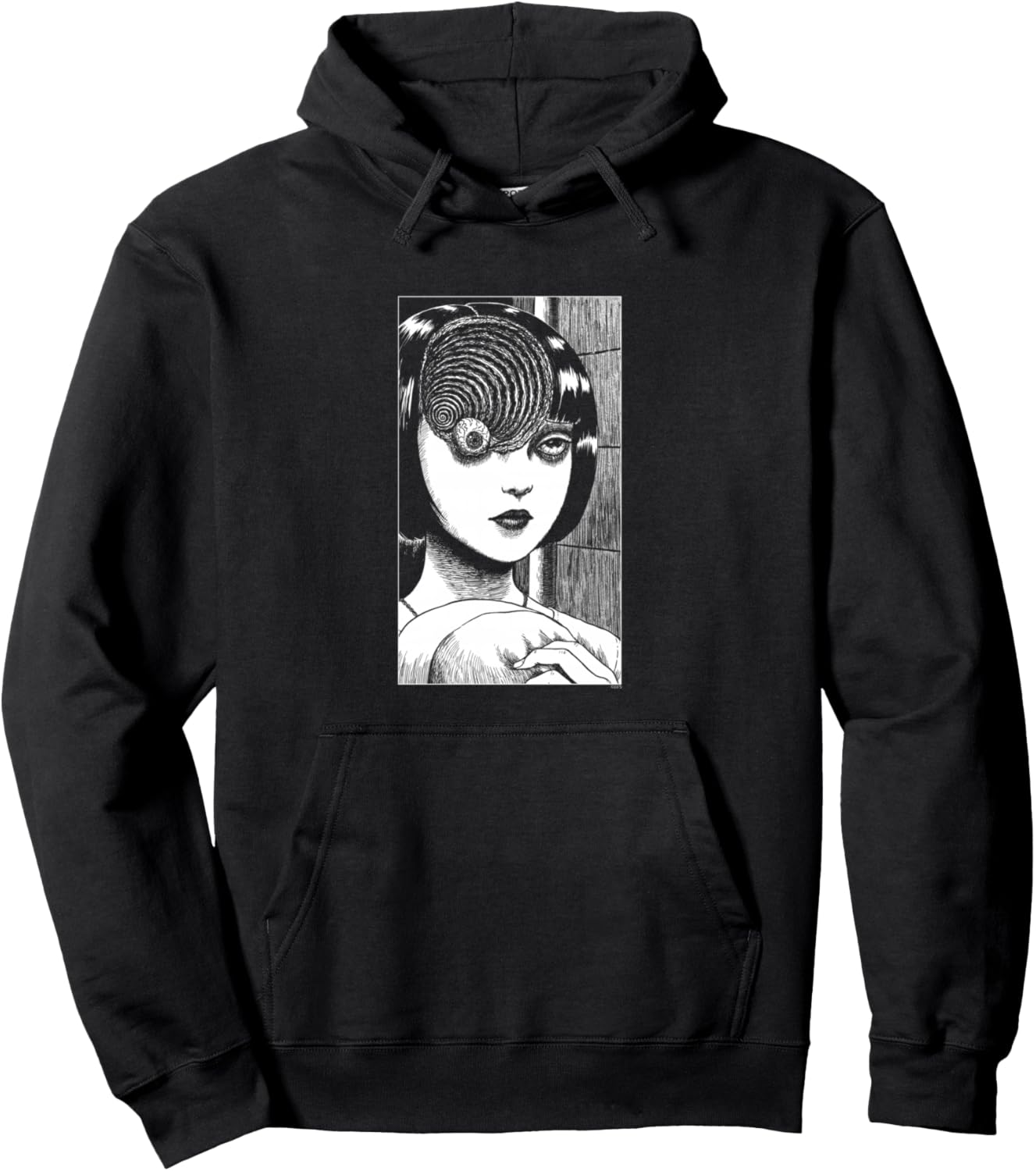 Uzumaki Scar Spiral Girl Pullover Hoodie