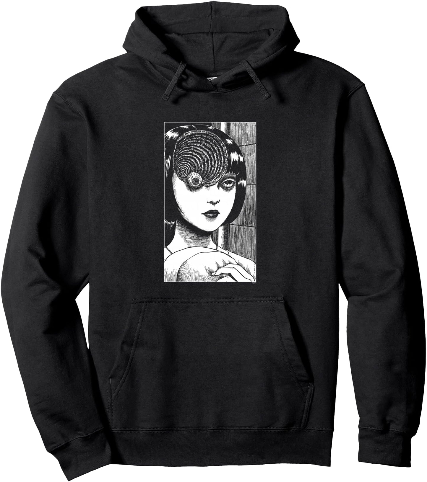 Uzumaki Scar Spiral Girl Pullover Hoodie