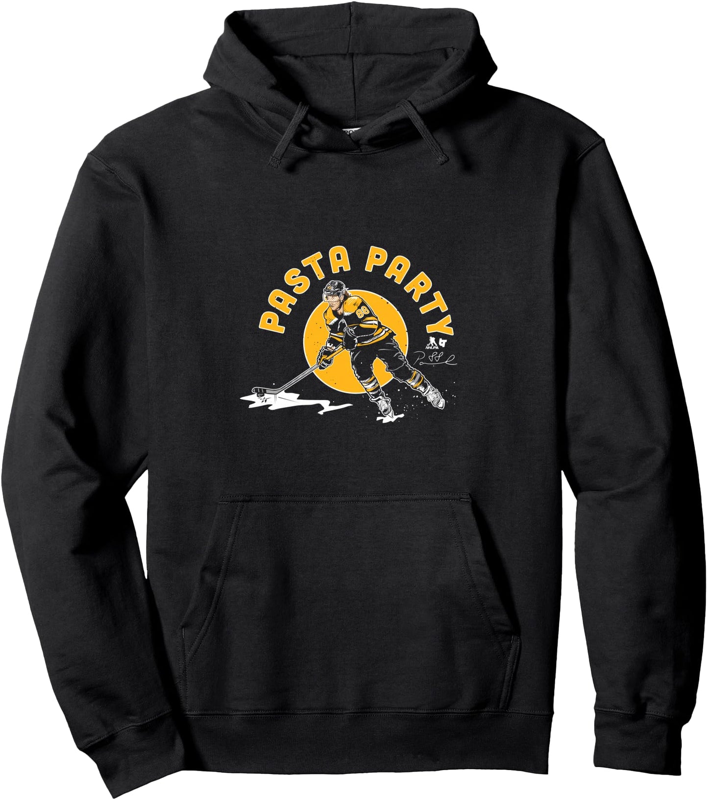 Pasta Party - David Pastrnak - Boston Hockey Pullover Hoodie