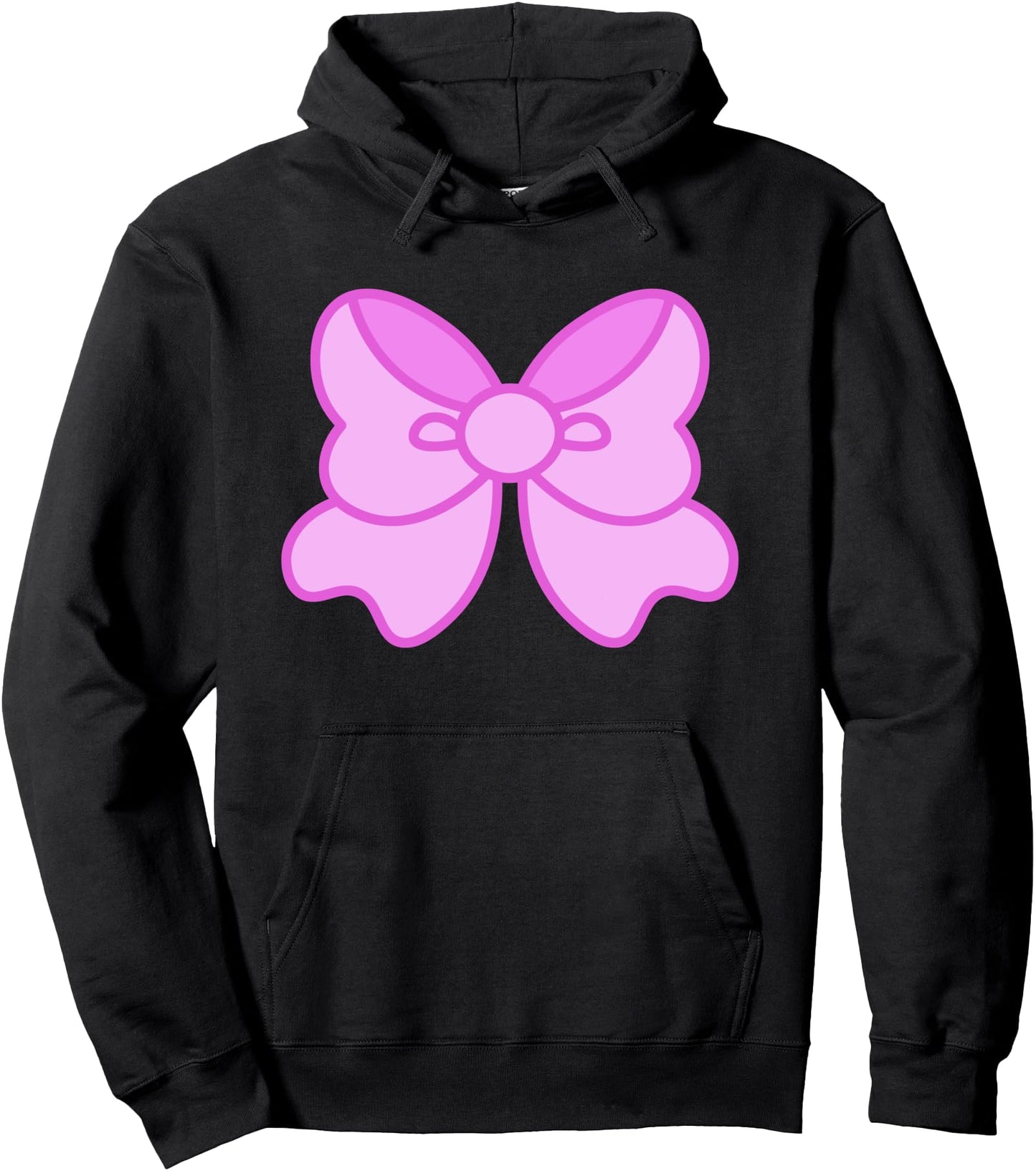Kawaii Pink Bow Cute Harajuku Japanese Aesthetic Sweet Anime Pullover Hoodie