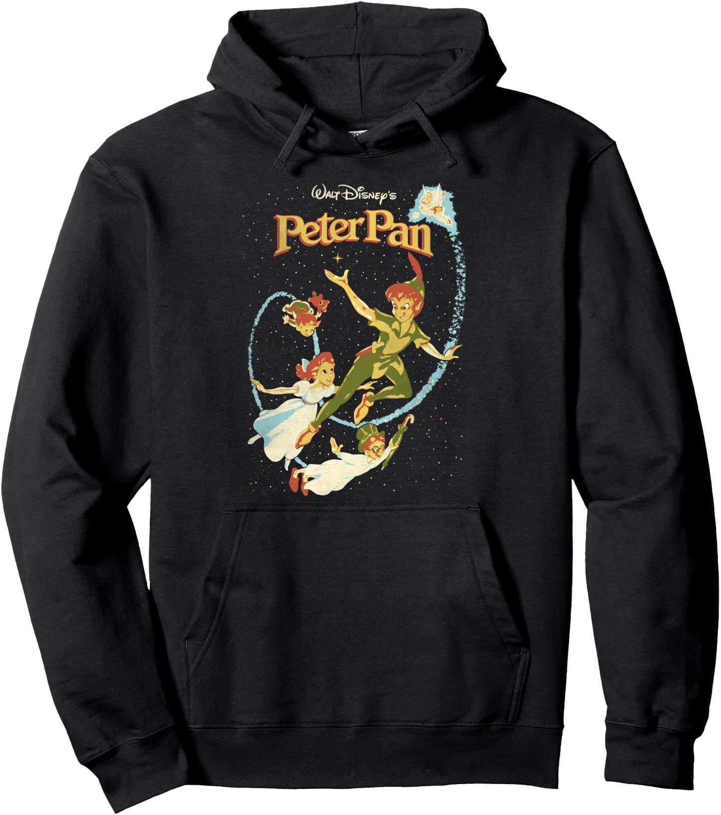 Disney Peter Pan Darling Flight Vintage Graphic Hoodie Pullover Hoodie