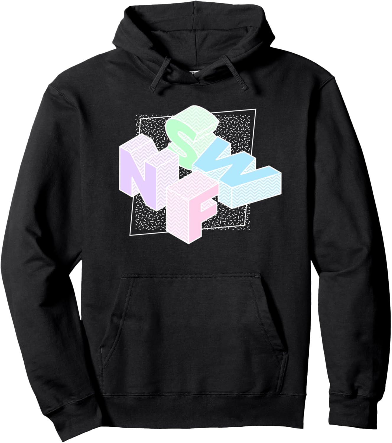 Not Safe For Work - Pastel Goth Yami Kawaii Anime Gift Pullover Hoodie