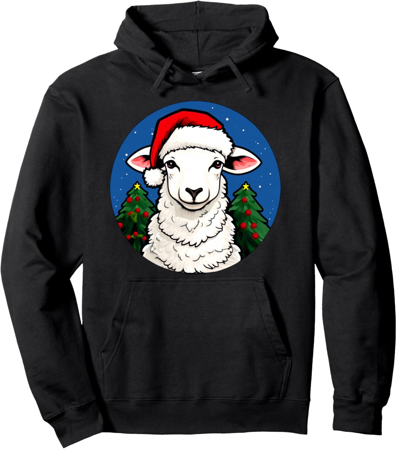 Sheep Christmas Pullover Hoodie
