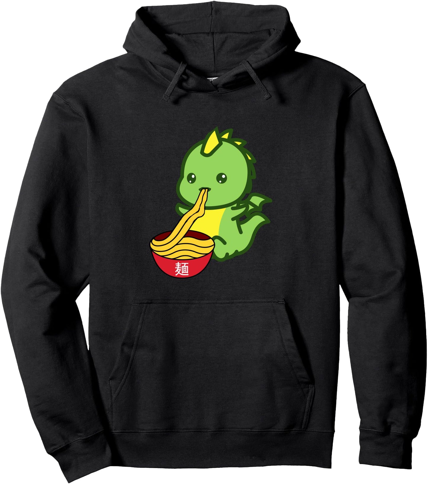 Ramen Dinosaur Kawaii Anime Dino Japanese Noodles Pullover Hoodie
