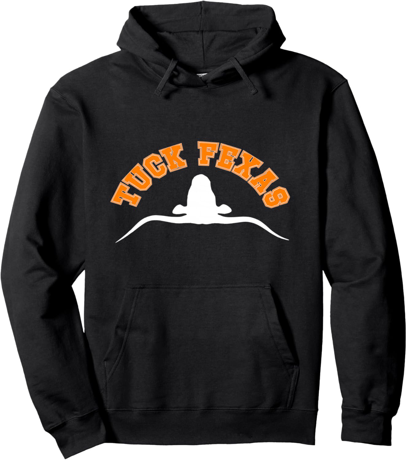 Tuck Fexas Horns Down Pullover Hoodie