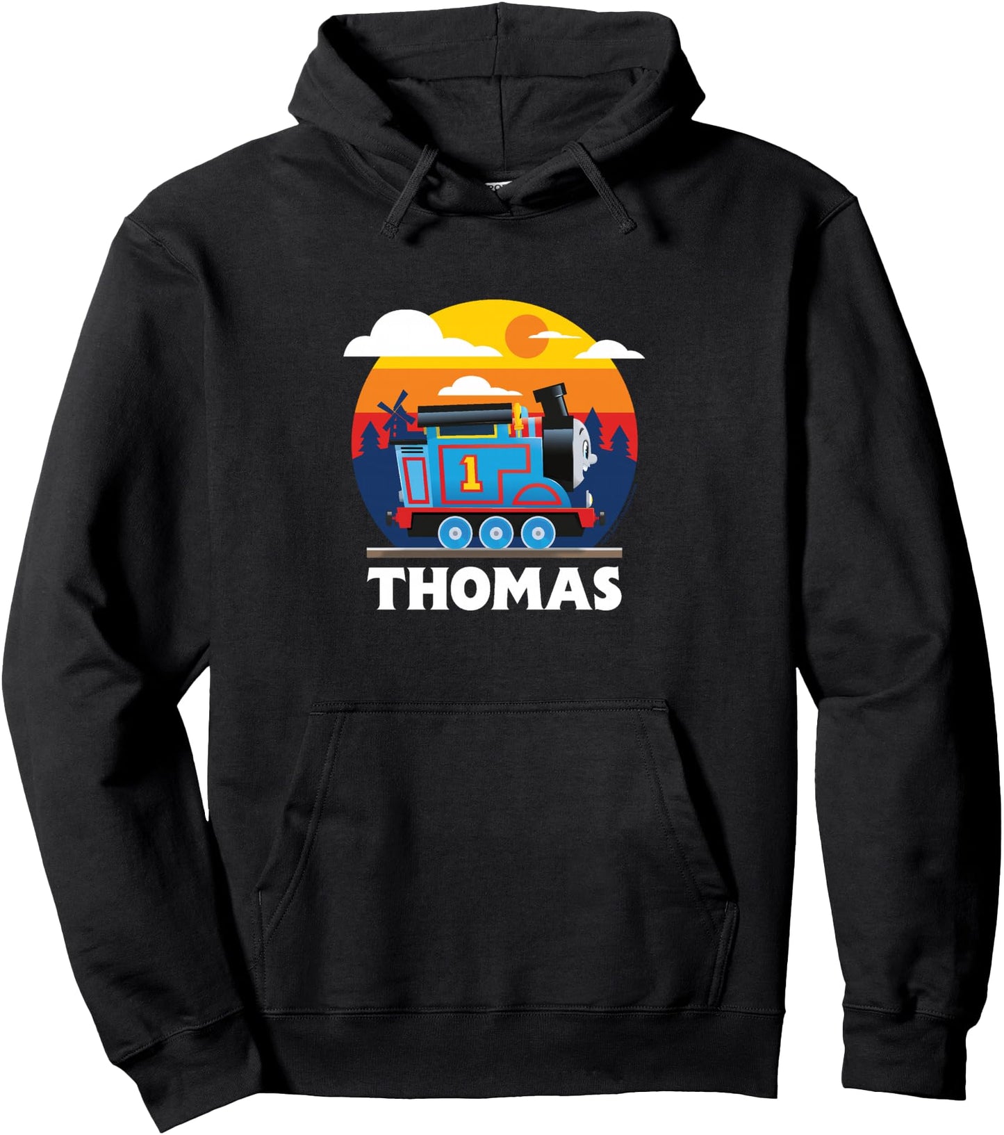 Thomas & Friends - Thomas Round Sunset Pullover Hoodie