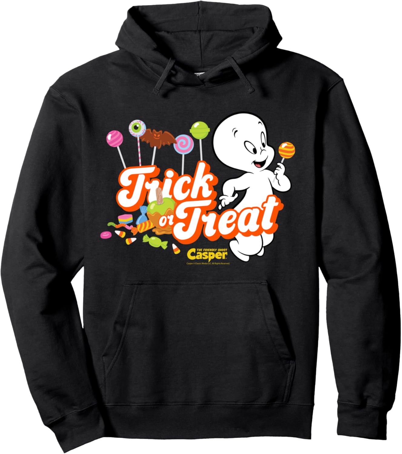 Casper the Friendly Ghost Halloween Pullover Hoodie