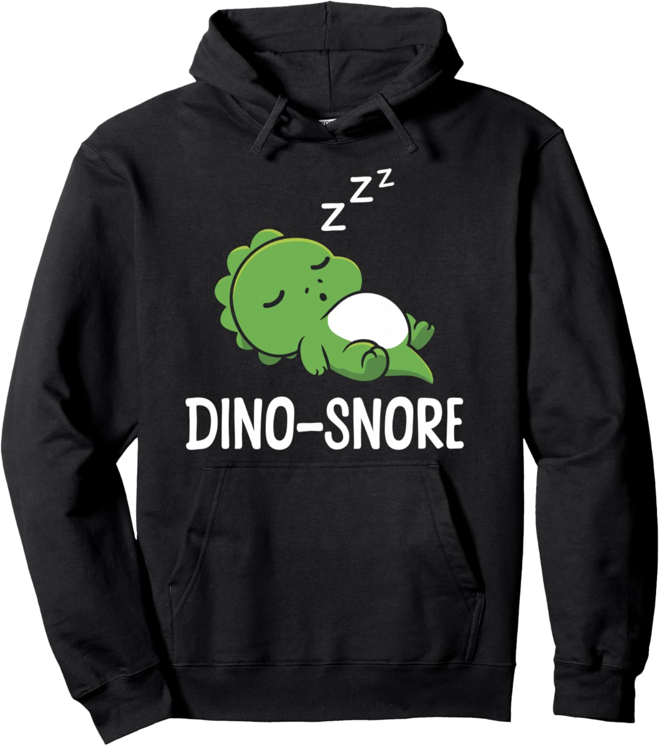 Sleep Apnea Dino-Snore Funny snoring Pullover Hoodie