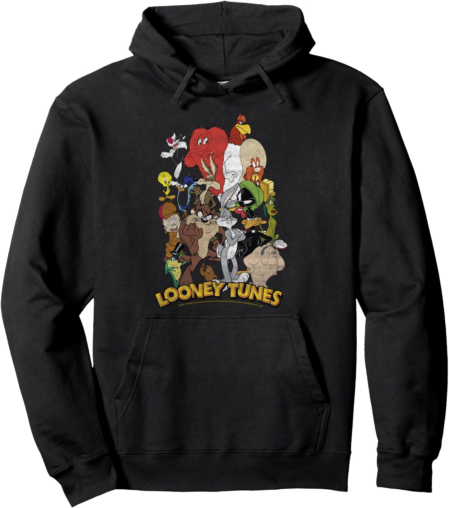 Looney Tunes Character Stack Group Shot Pullover Hoodie