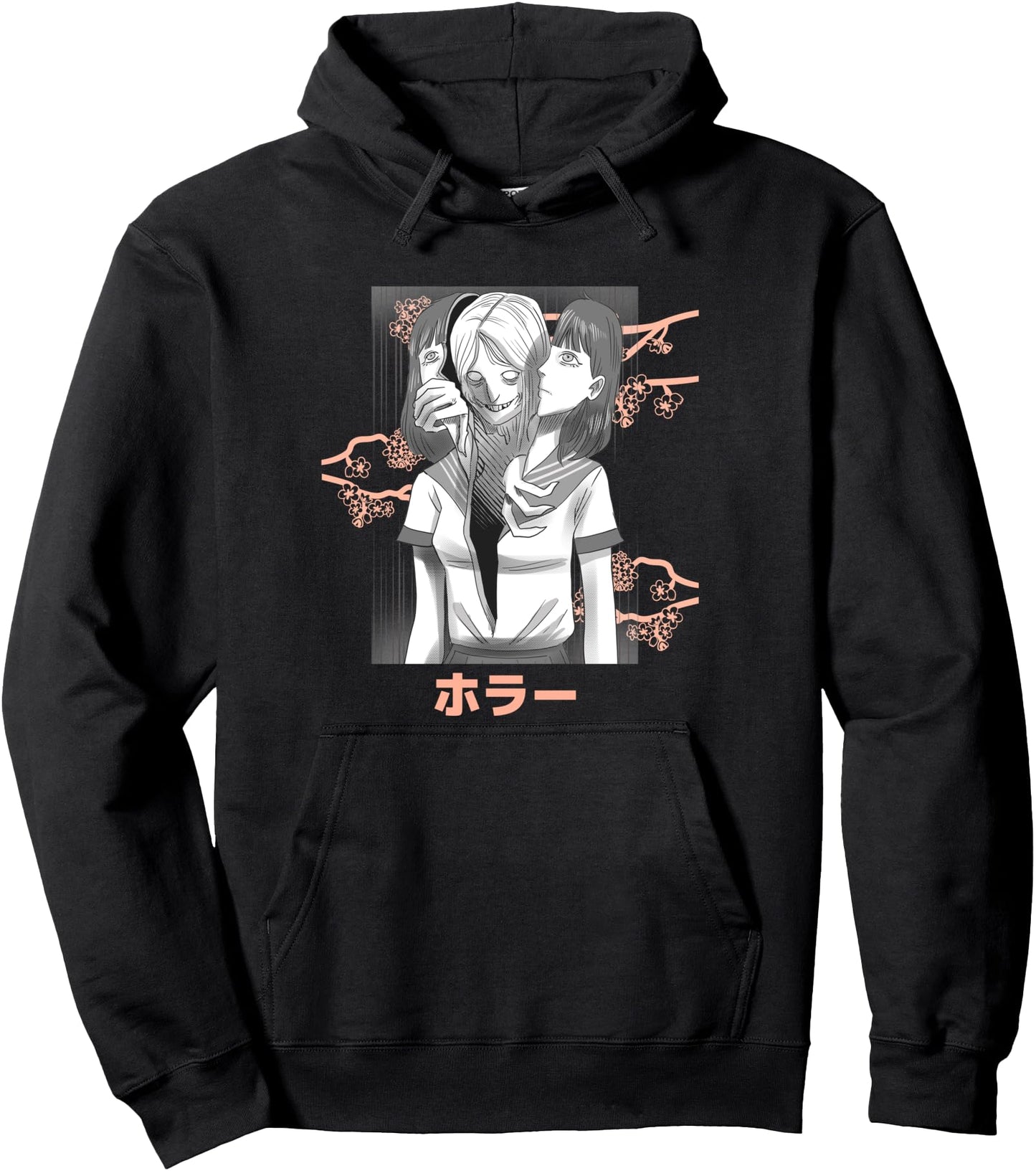 Horror Manga shirt, Japanese Manga Anime Pullover Hoodie