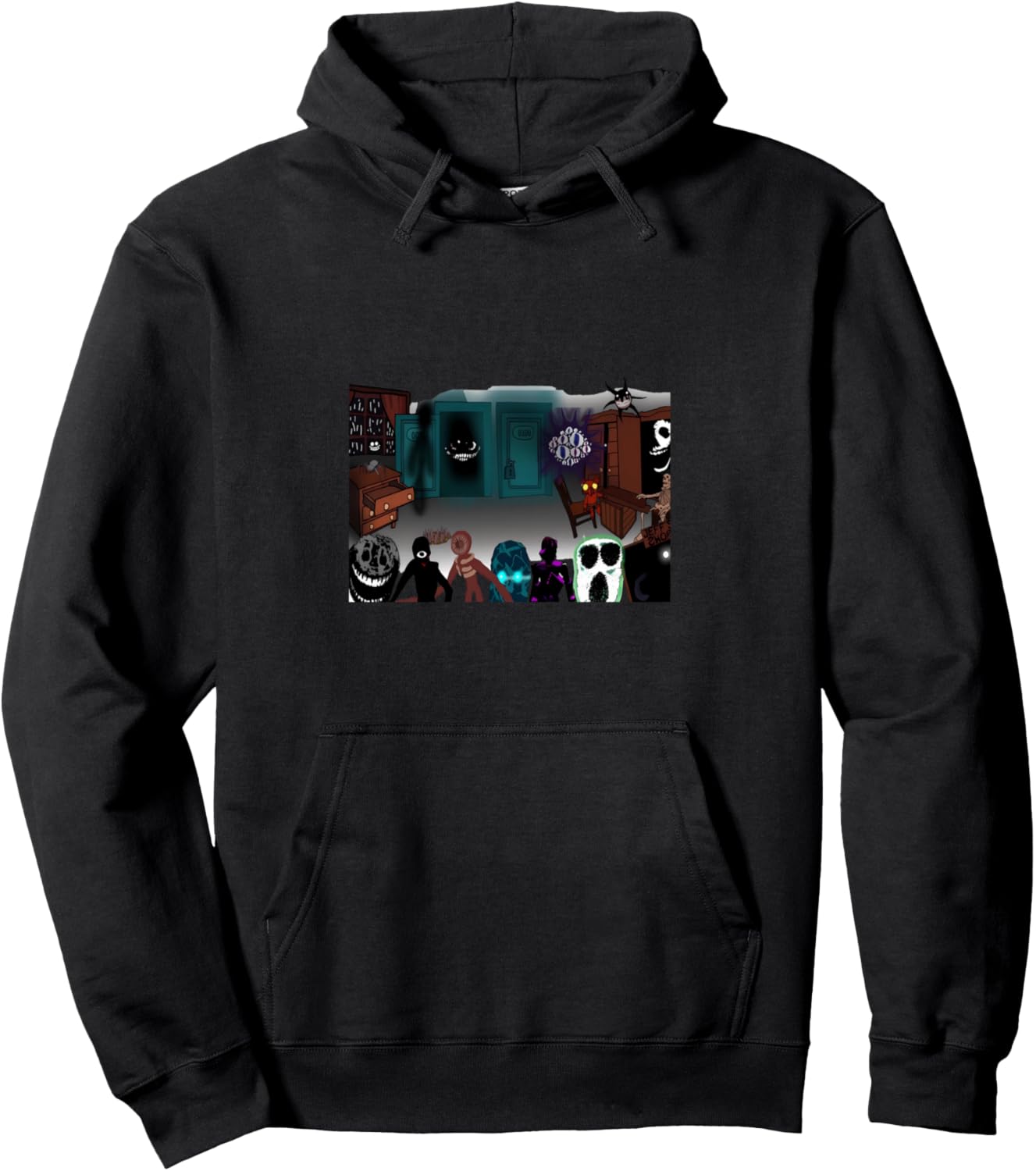 doors monsters - game doors Pullover Hoodie