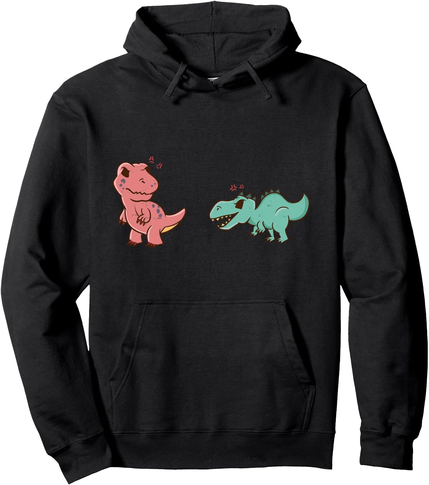 Cute Kawaii Anime Baby Dinosaurs T-Rex Aesthetic Japanese Pullover Hoodie