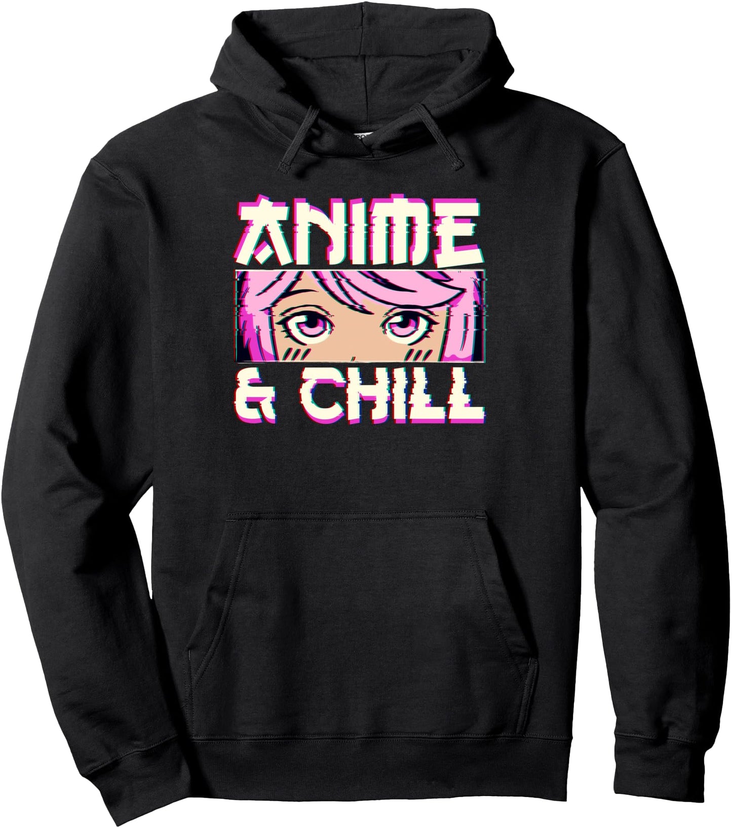 Anime And Chill Pullover Hoodie