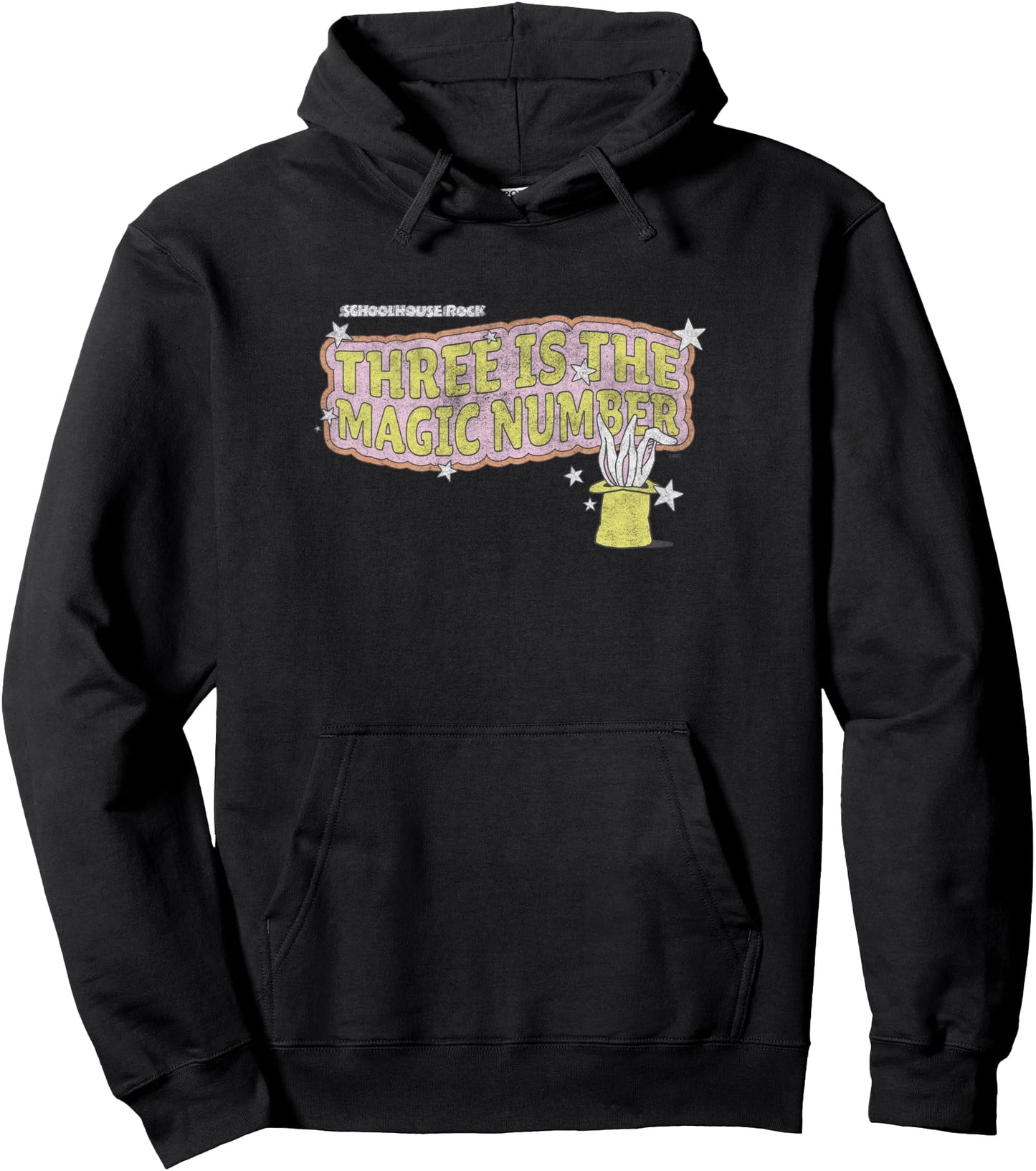 Schoolhouse Rock! Three Is The Magic Number Vintage Pullover Hoodie
