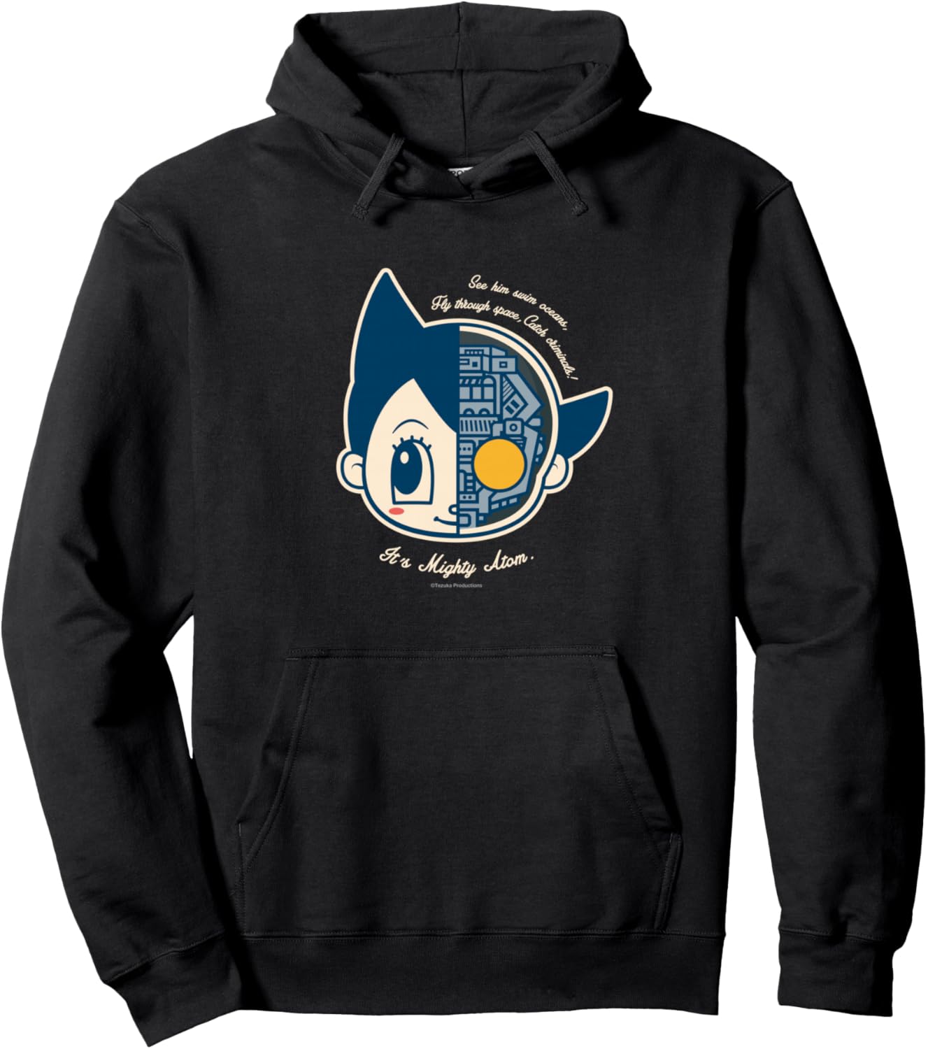 Astro Boy retro (translucent Atom) (C)Tezuka Productions Pullover Hoodie
