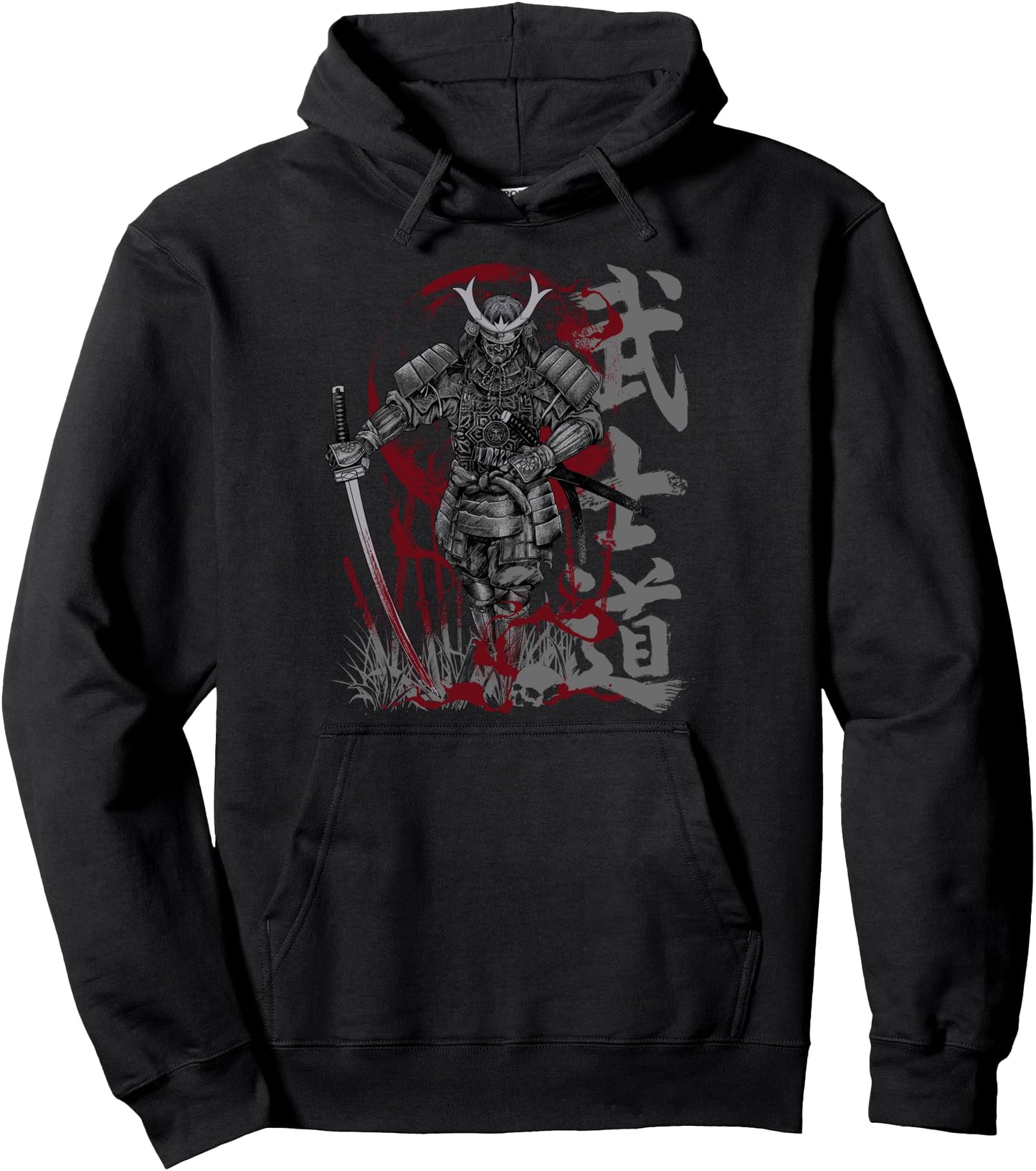 Japan Fighter Japanese Samurai Pullover Hoodie