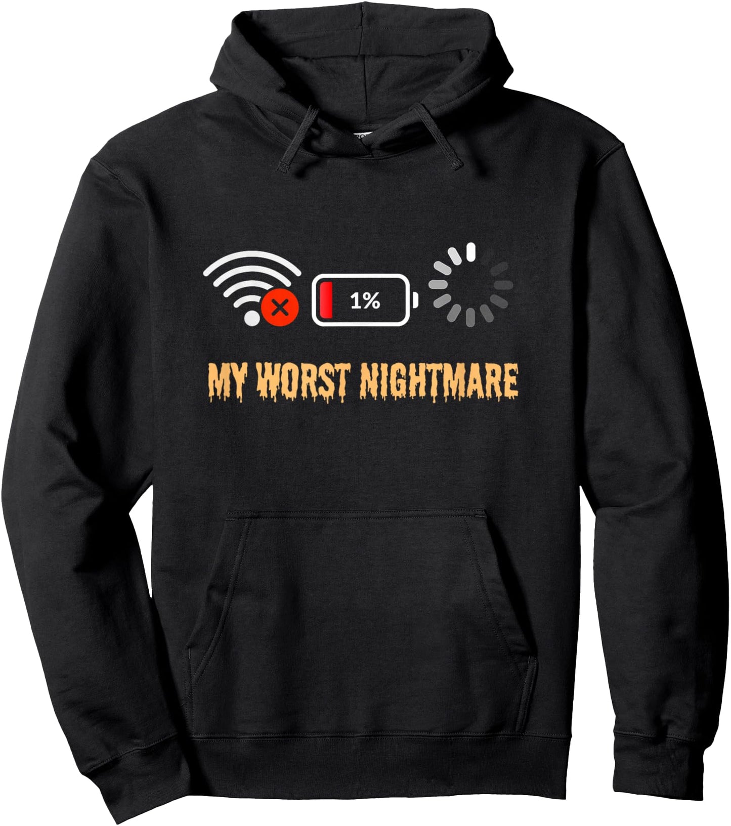 My Worst Nightmare Funny gifts for Gamers, Gamer Humor Pullover Hoodie