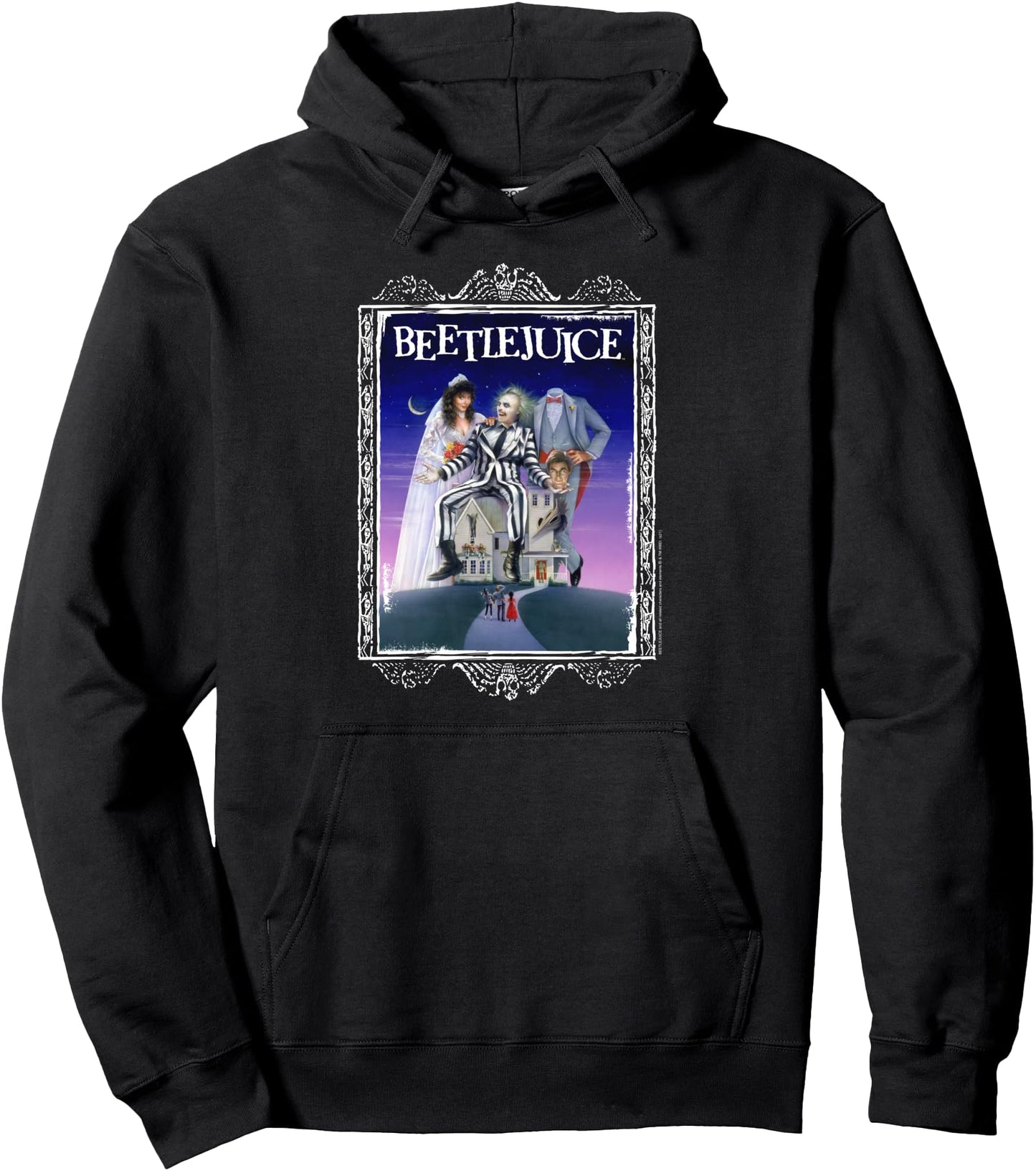 Beetlejuice Classic Movie Poster Photo Movie Pullover Hoodie