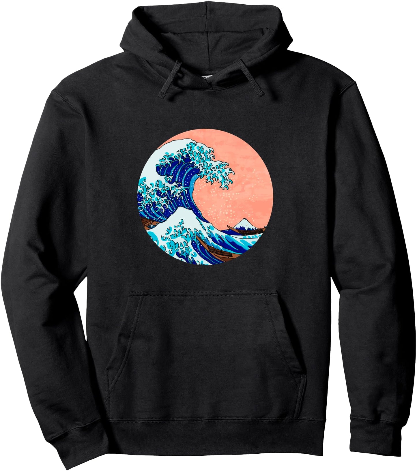 Great Wave off Kanagawa Japanese Painting Pullover Hoodie