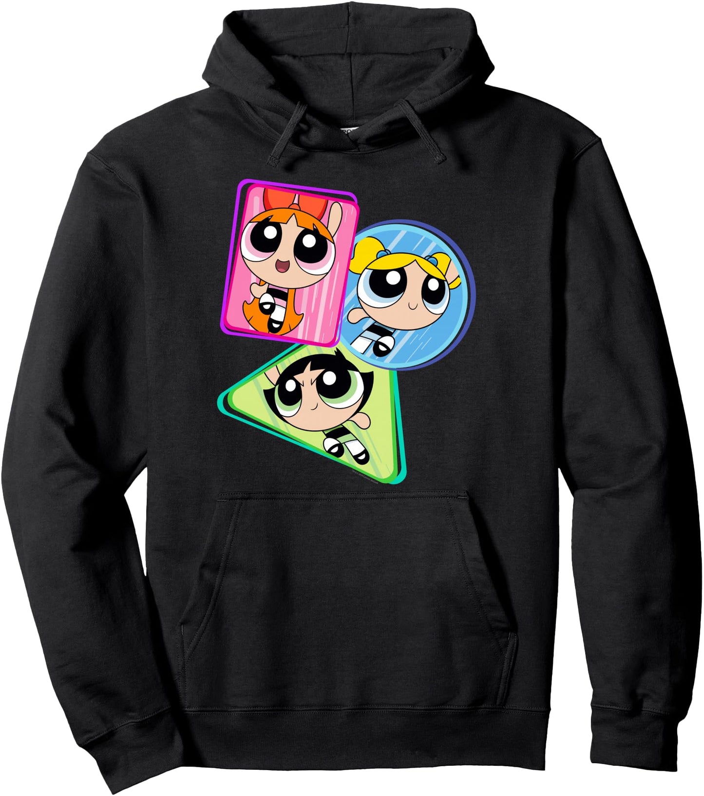 CN The Powerpuff Girls Trio Action Shot Pullover Hoodie