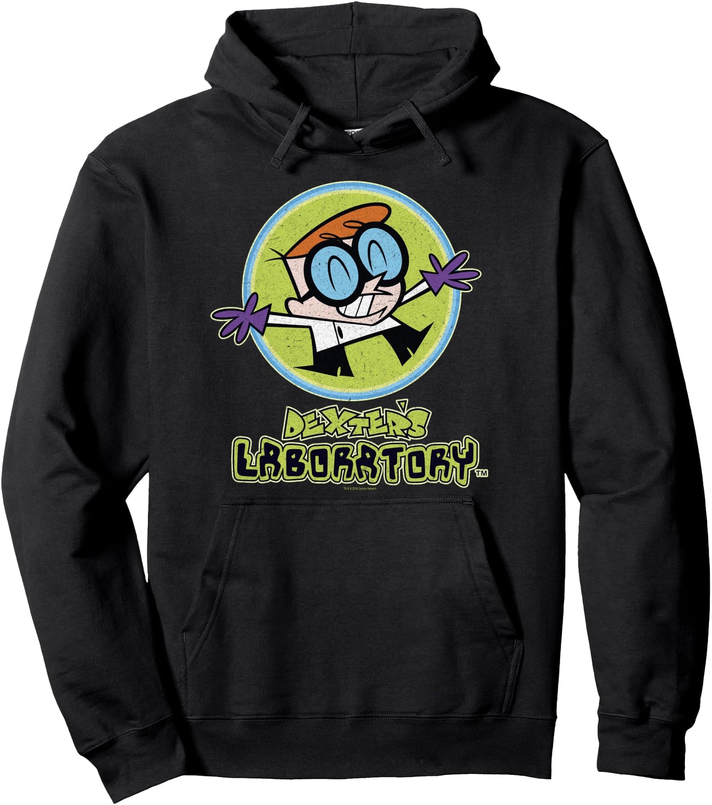 CN Dexter's Laboratory Dexter Portrait Logo Pullover Hoodie