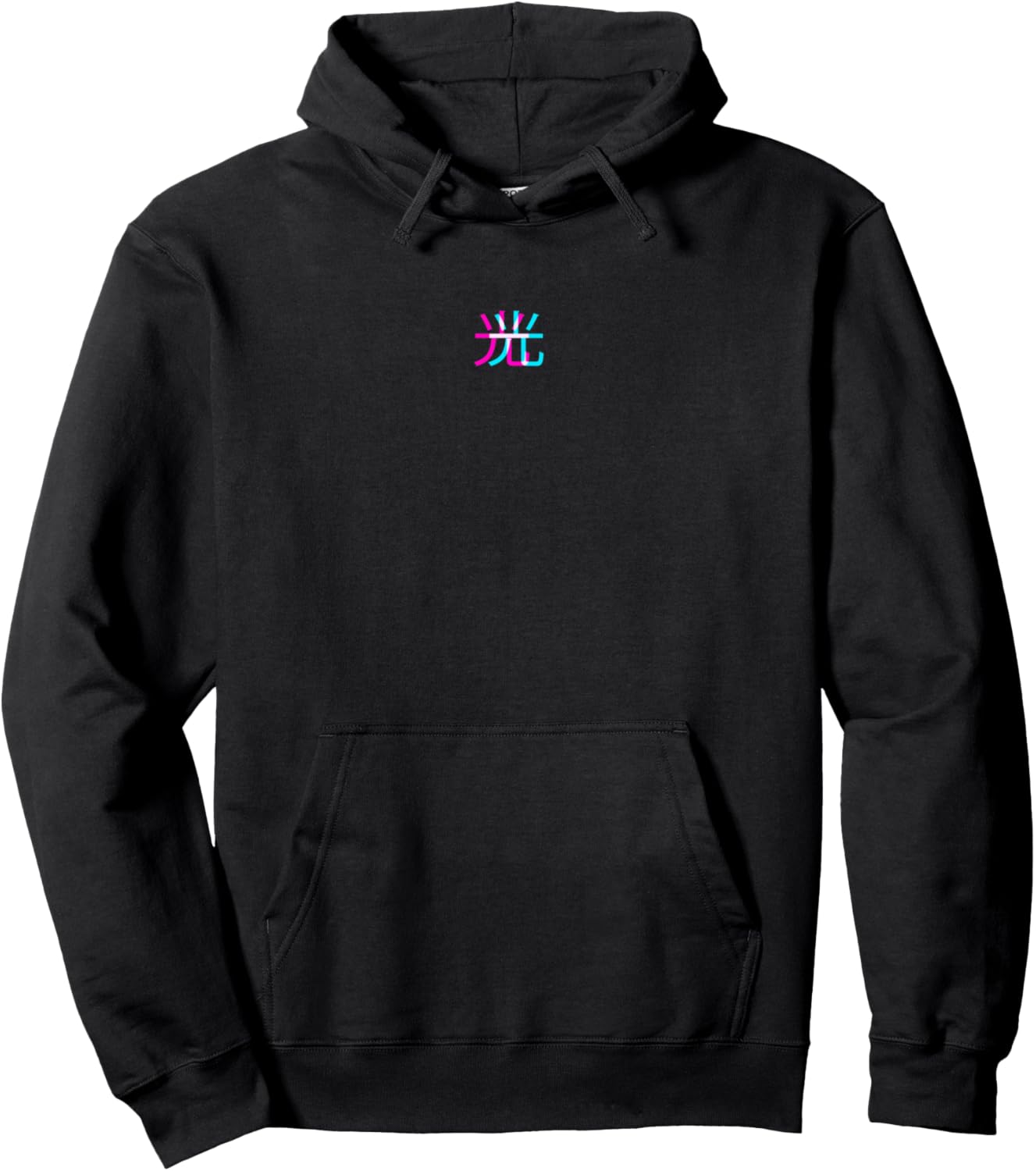 Hikari Japanese Glitch Anime Aesthetic Vaporwave Pastel Goth Pullover Hoodie