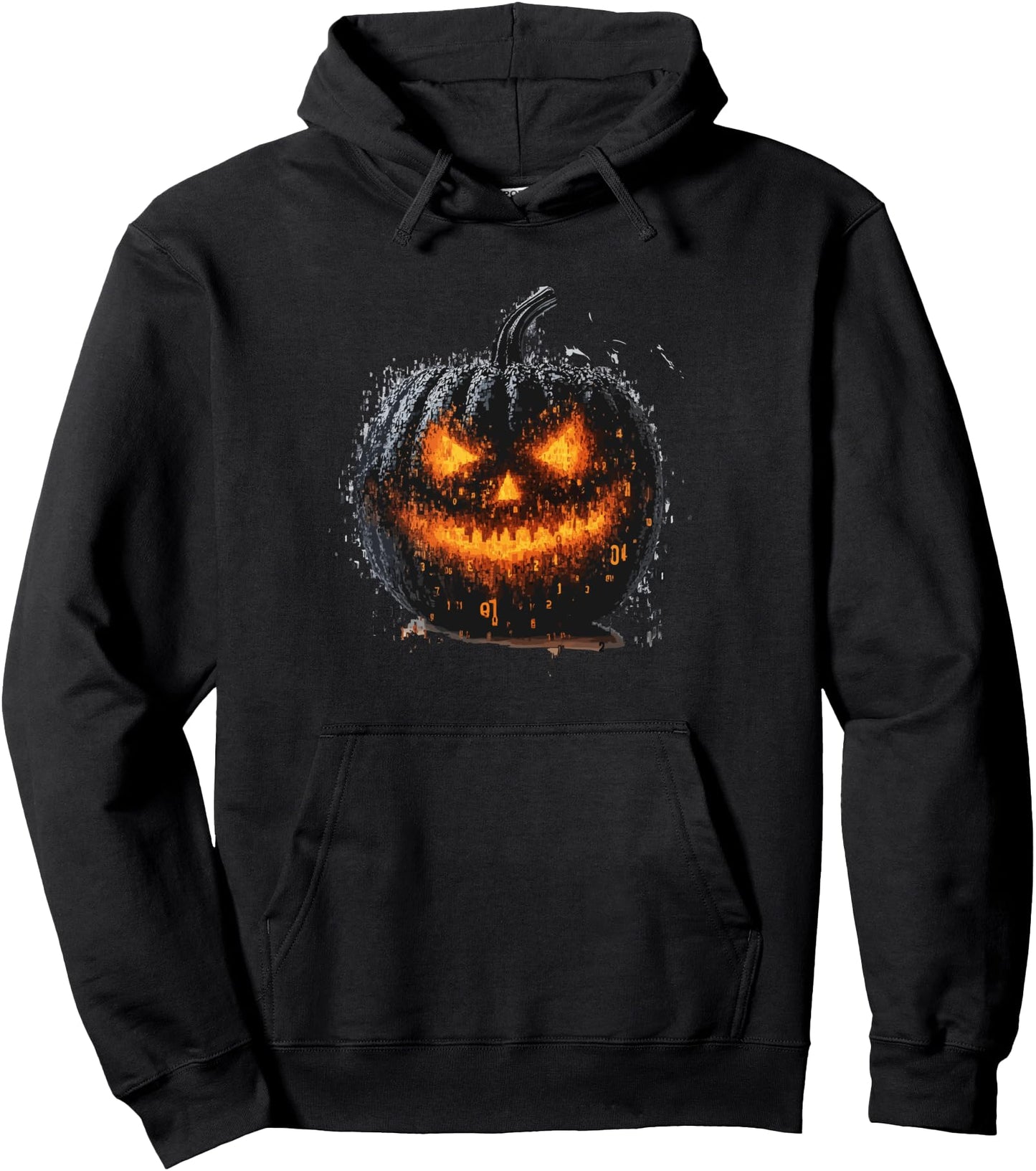 Halloween Girls Boys Scary Spooky Pumpkin Halloween Pullover Hoodie