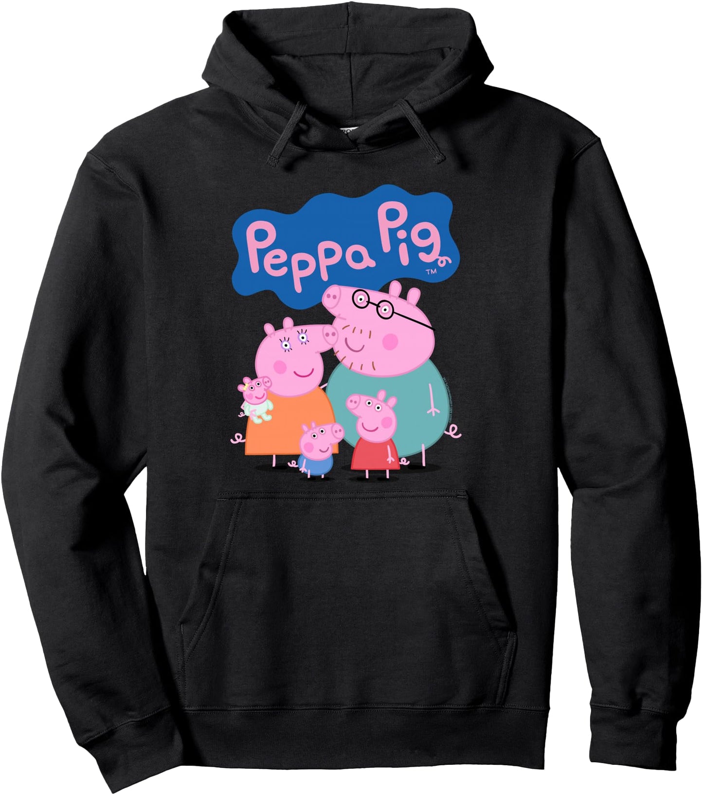 Peppa Pig 20th Anniversary Whole Family Portrait Pullover Hoodie