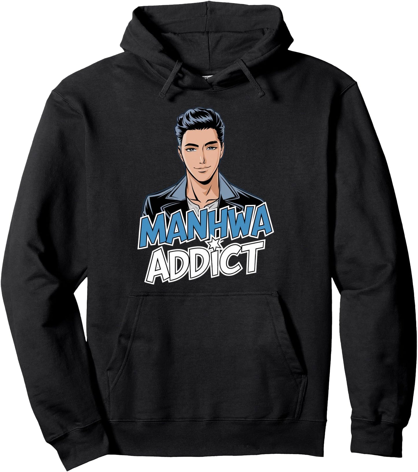Manhwa Addict Otaku Manga Reader Manhwa Kawaii Anime Pullover Hoodie