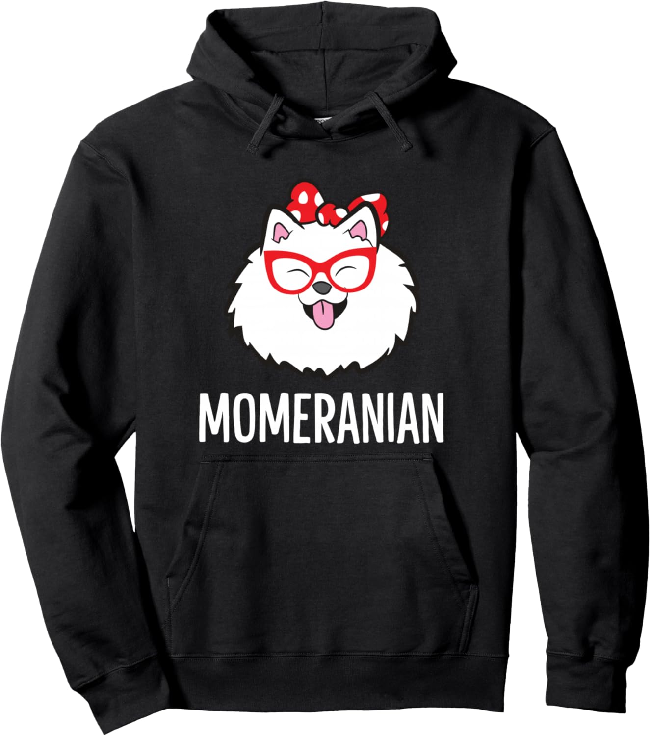 Momeranian Funny Pomeranian Mom Cute Pet Pomeranian Pullover Hoodie