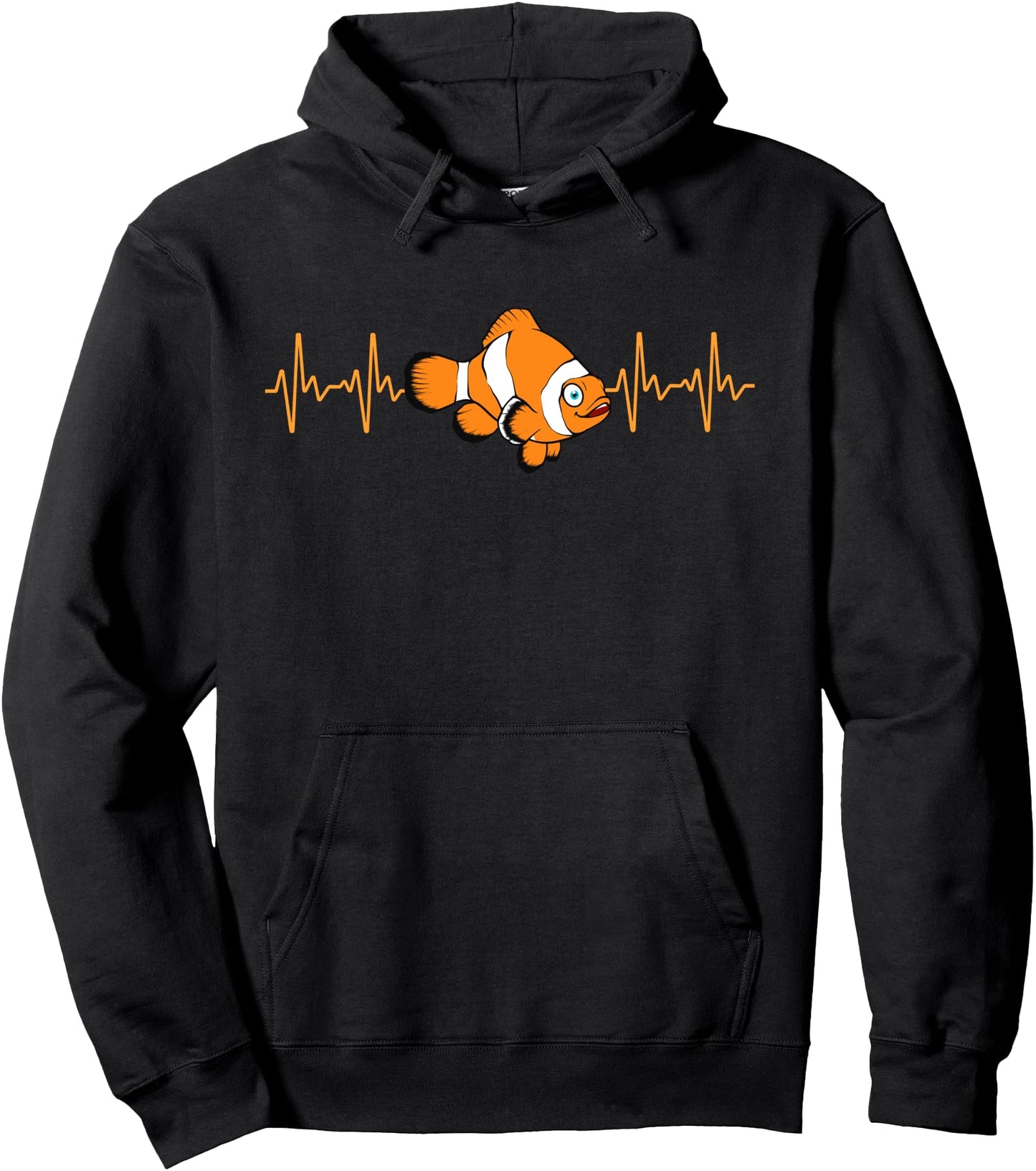 Cool Clownfish Art For Men Women Adult Clown Fish Lover Pullover Hoodie