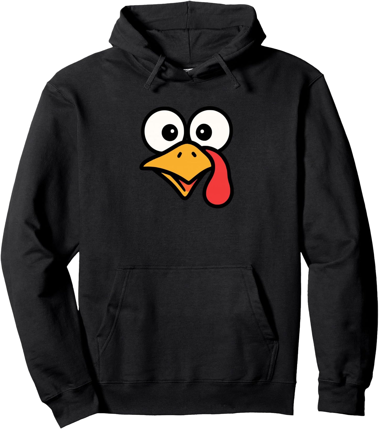 Thanksgiving Turkey Face Matching Family Costume Cute Pullover Hoodie