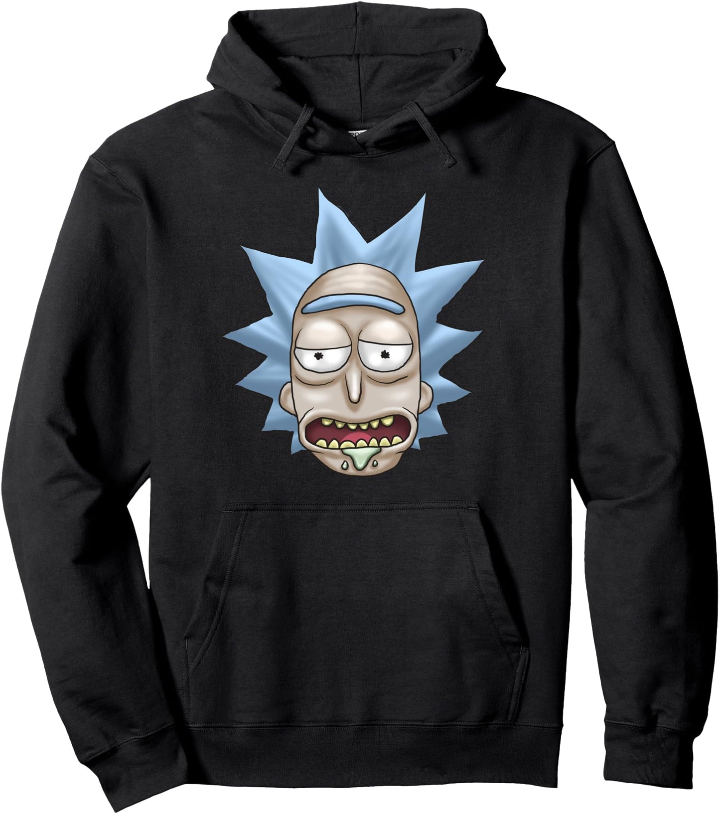 Mademark x Rick and Morty - Rick and Morty just here for the booze Pullover Hoodie