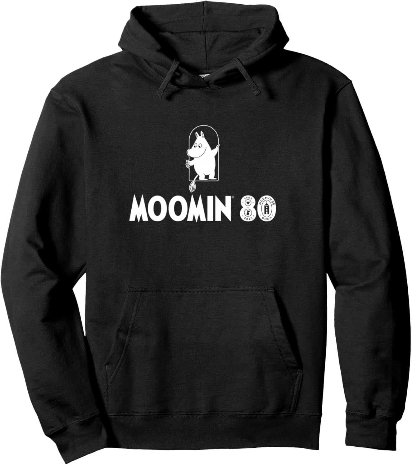 Moomin 80th Anniversary Moomintroll Open Door Pullover Hoodie