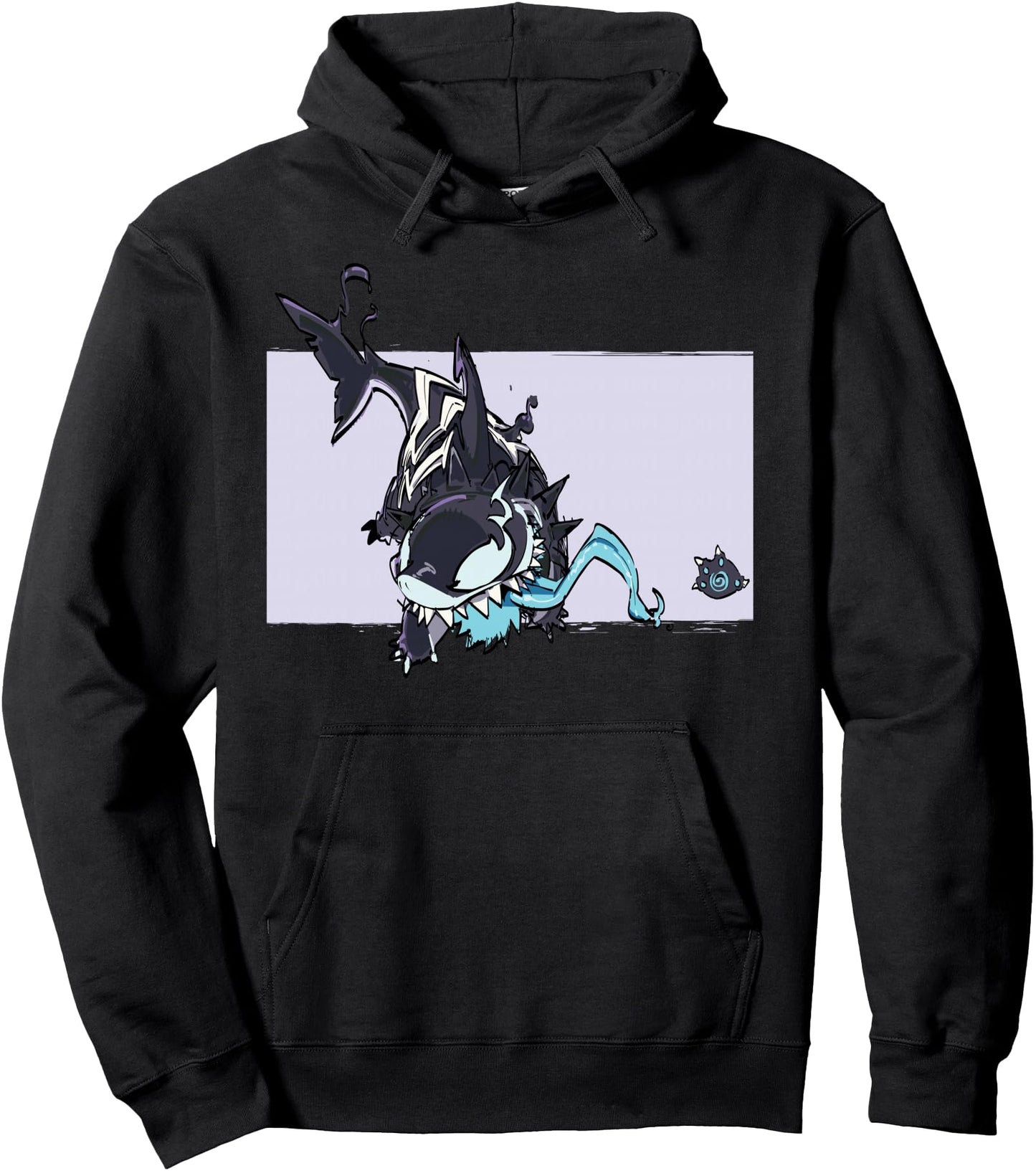 Marvel Rivals Jeff the Land Shark Devouring Duo Venom Skin Pullover Hoodie