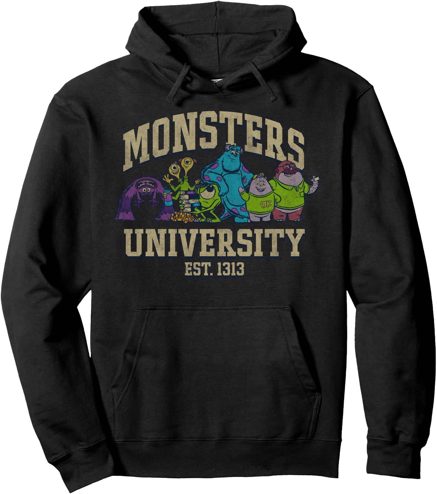 Disney Pixar Monsters University Est. 1313 Group Shot Pullover Hoodie