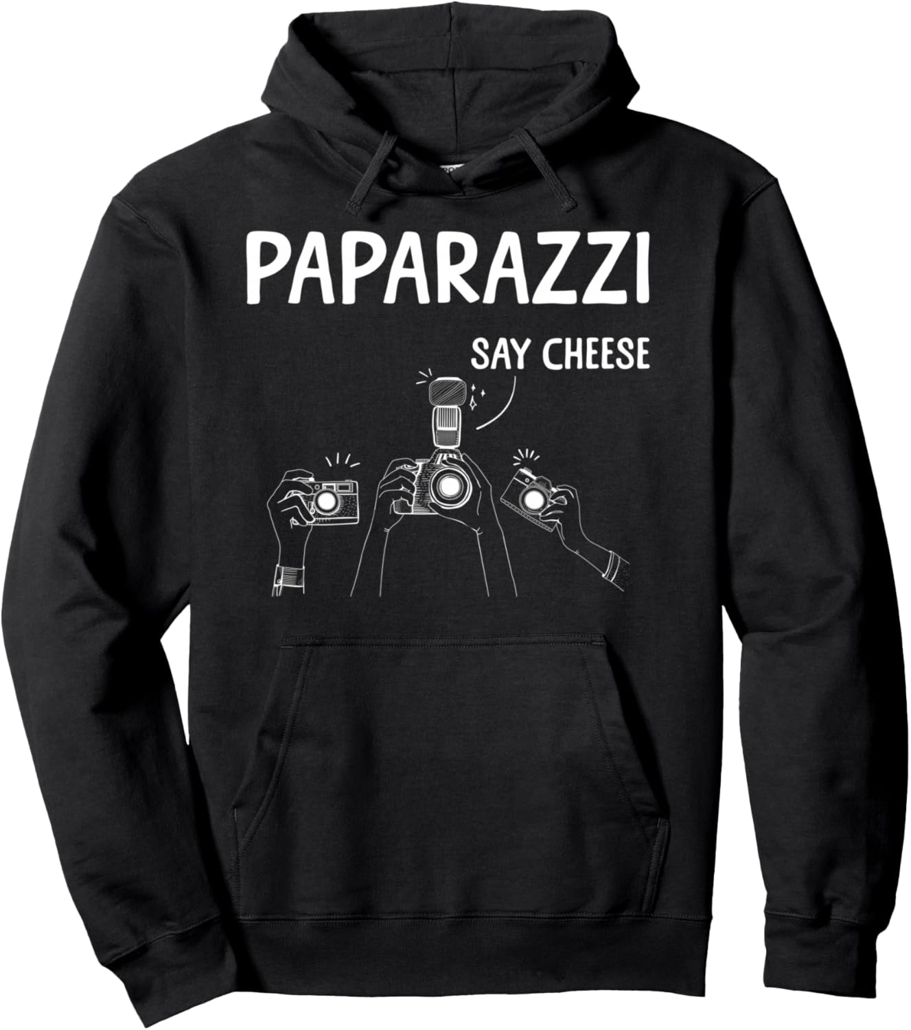 Funny Paparazzi Design For Men Women Photographer Paparazzi Pullover Hoodie