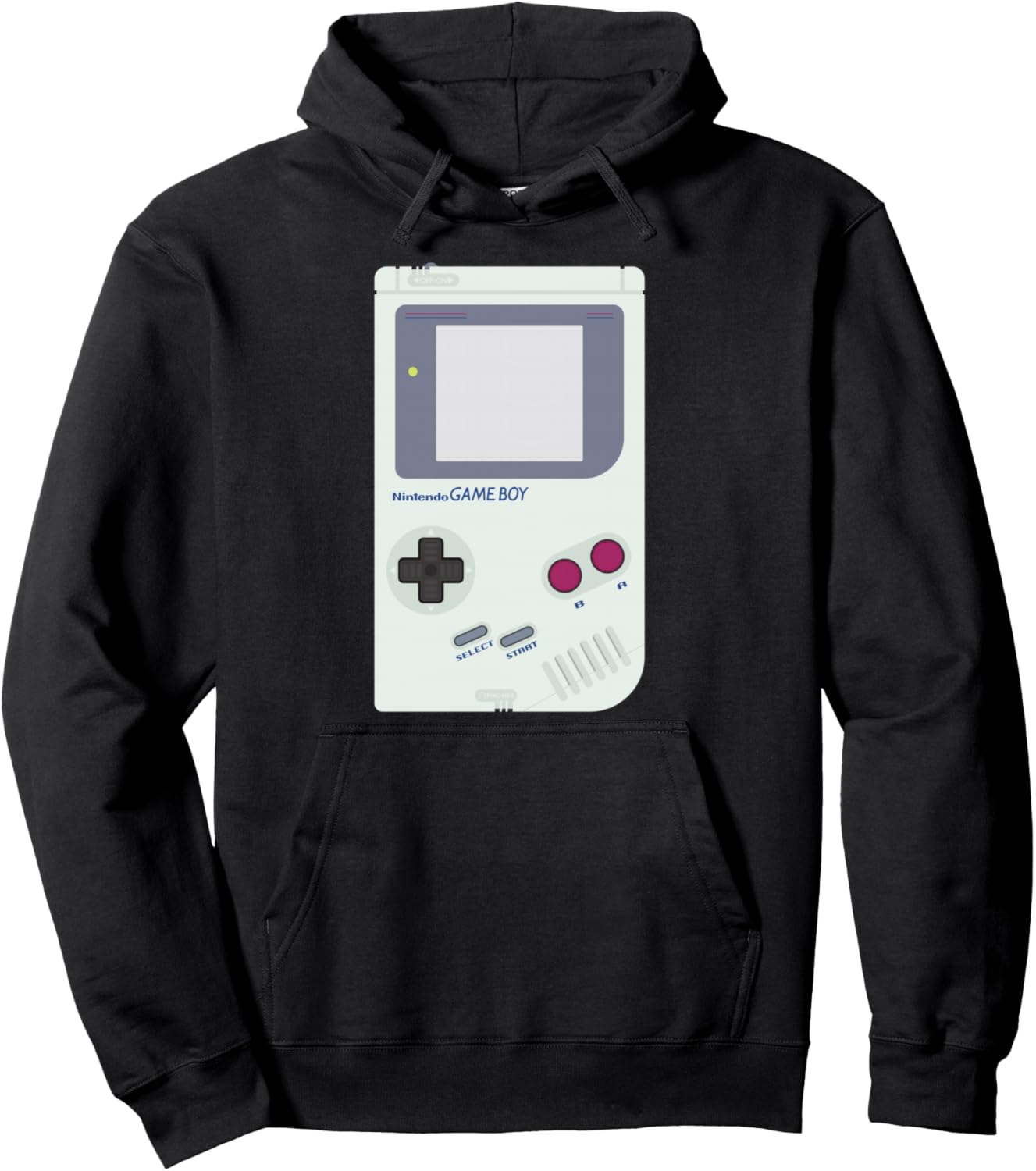 Nintendo Game Boy Handheld Console Graphic Hoodie Pullover Hoodie
